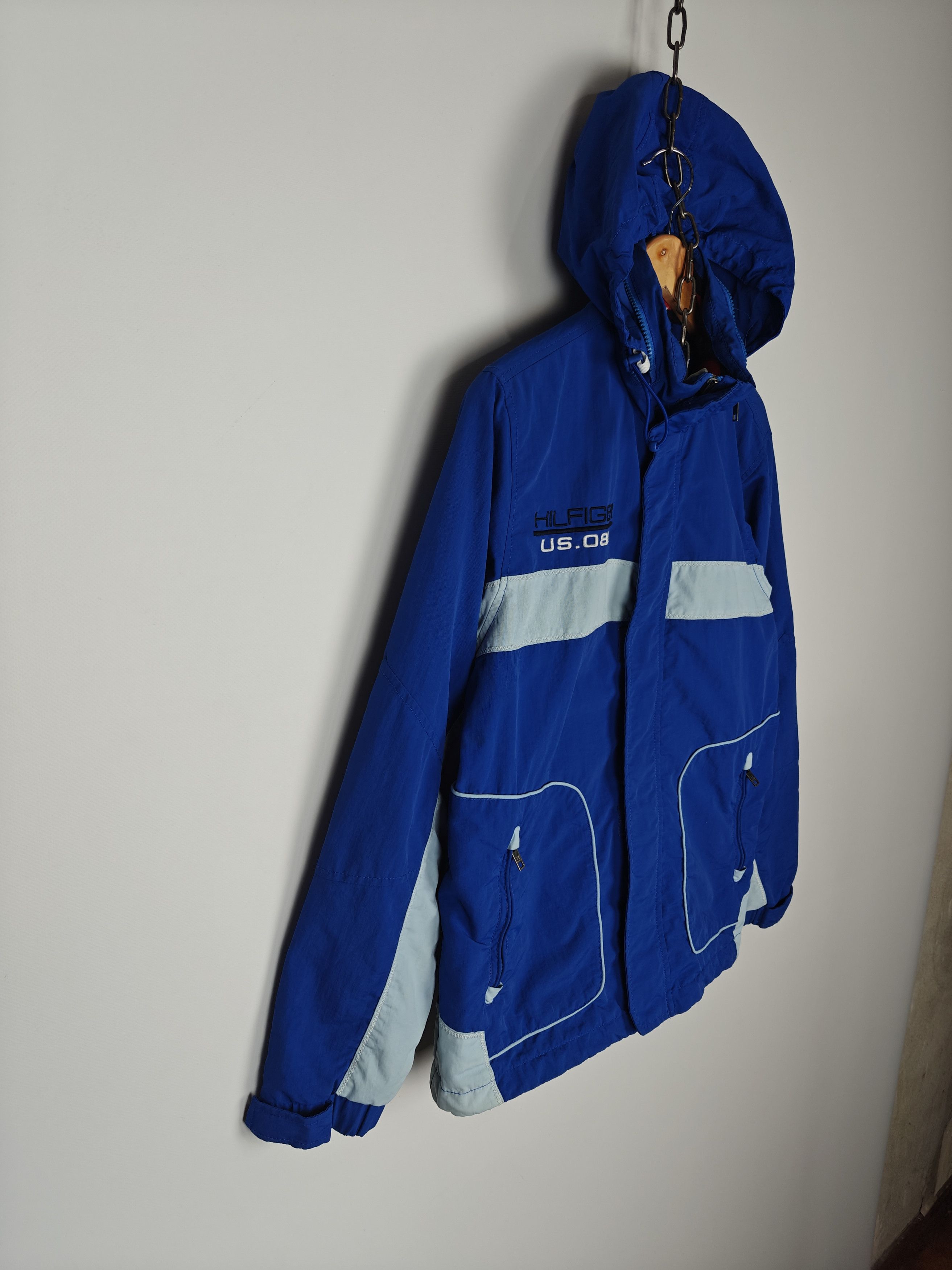 Tommy Hilfiger Tommy Hilfiger Jacket Zip Hooded Blue size M Size US M / EU 48-50 / 2 - 5 Thumbnail
