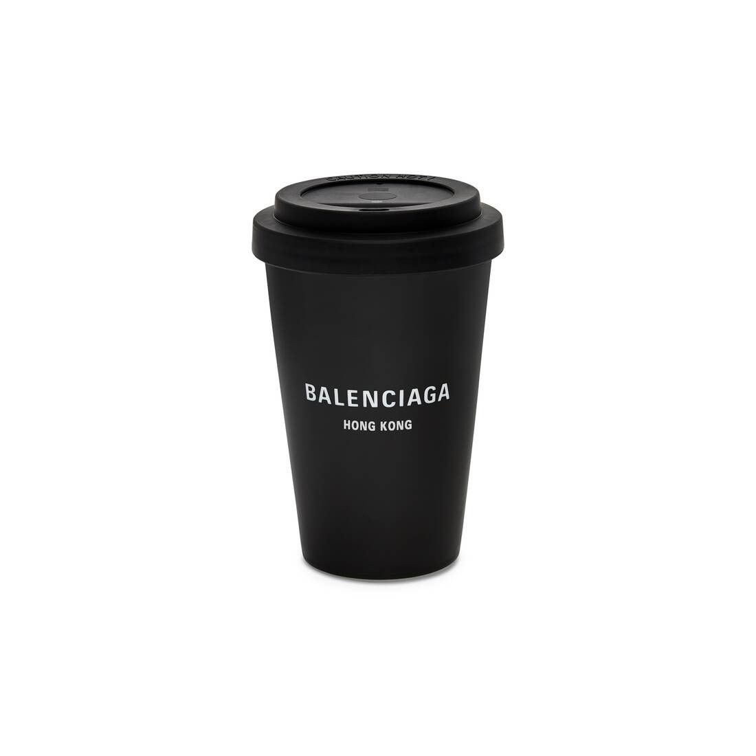 Balenciaga o1la1rc1a0825 Size: OS / Hong Kong Coffee Cup in Black Size ONE SIZE - 1 Thumbnail