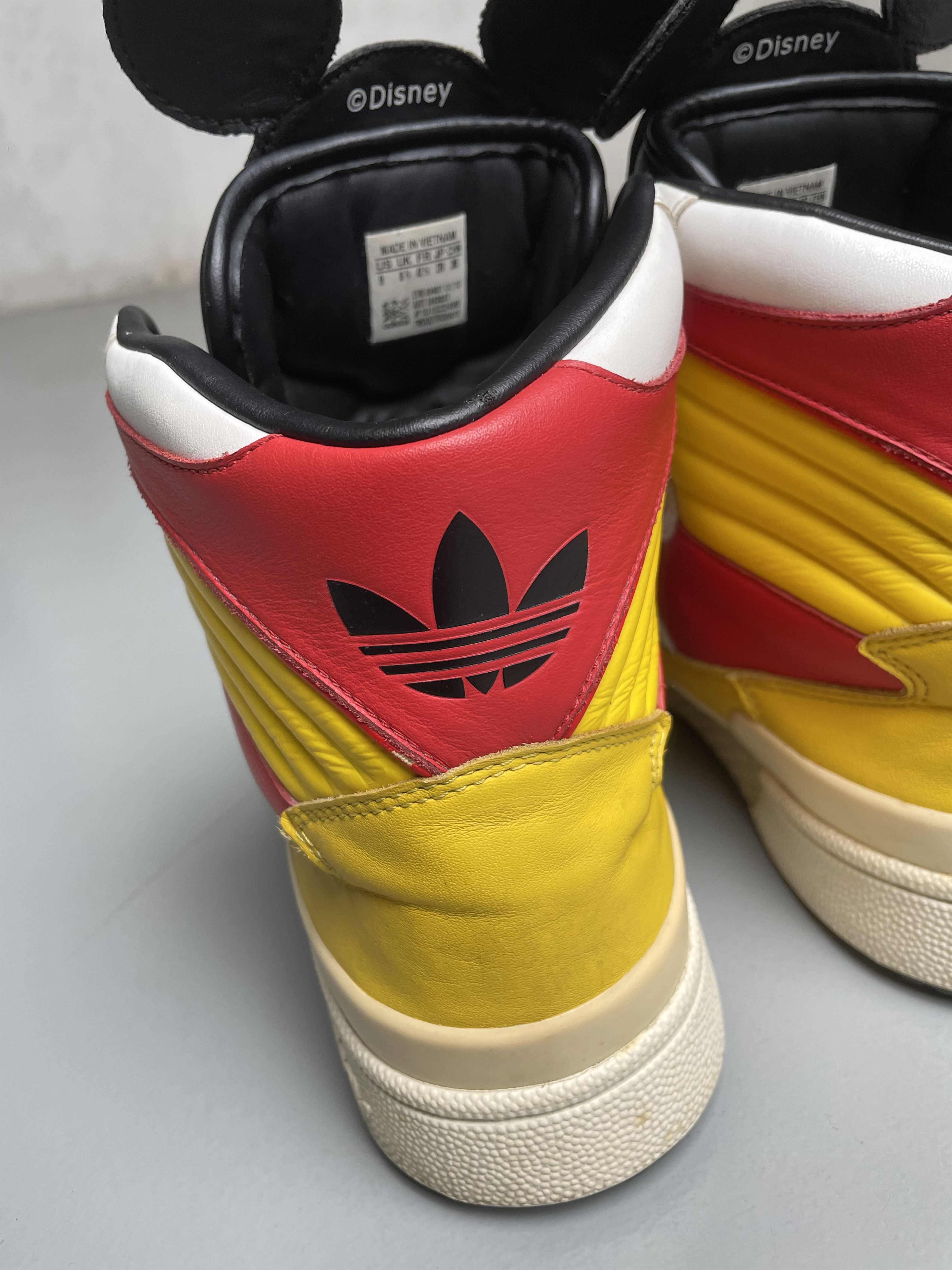 Adidas × Jeremy Scott adidas Originals by Jeremy Scott S/S 2010 JS Mickey Hi Size US 9 / EU 42 - 6 Thumbnail