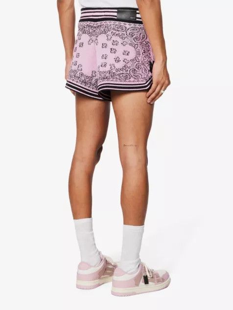 Amiri o1y0525 Short in Pink/Black Size US 34 / EU 50 - 4 Thumbnail