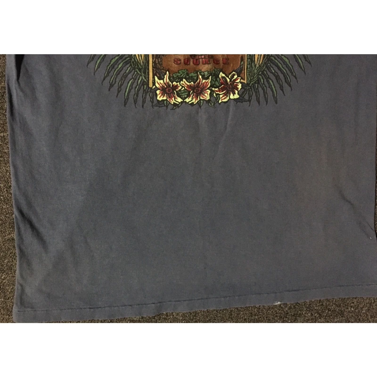 Quiksilver VINTAGE Gotcha Faded Distress Shirt L Blue 80s 90s Surf Skate Grunge USA Single Stitch T-Shirt Men Ocean Beach Graphic Tee Size US L / EU 52-54 / 3 - 7 Thumbnail