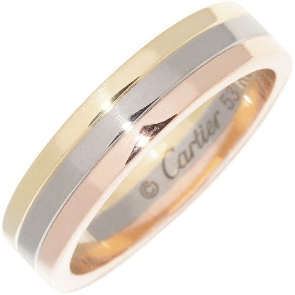 Cartier Cartier Cartier Louis Cartier Vendome Au750 Ring Size 53 Precious Metal Ring B40521 DUTY FREE for USA Size ONE SIZE - 1 Thumbnail