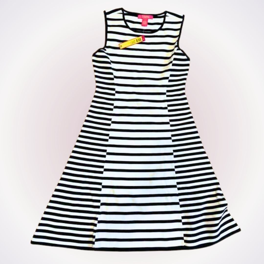 Other Catherine Striped A-Line Knit Tank Dress | Sz L, NWT Size L / US 10 / IT 46 - 1 Thumbnail