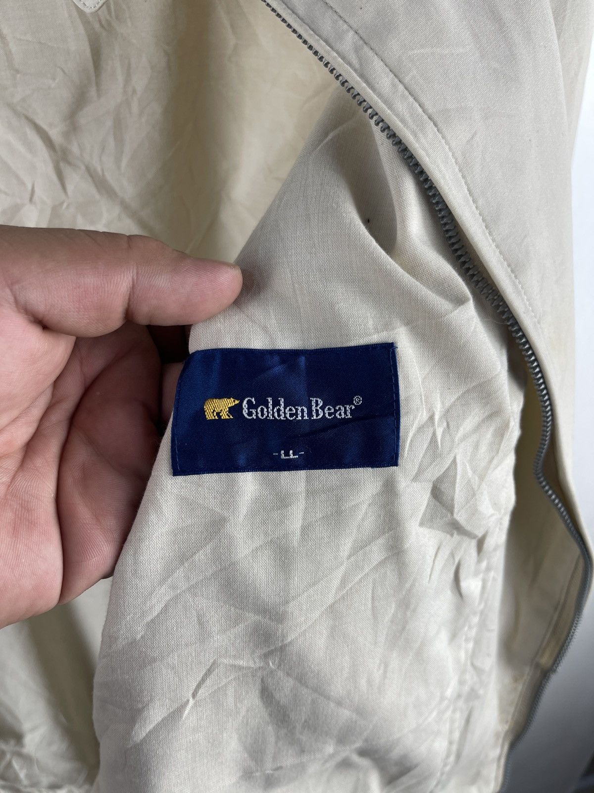 Golden Bear × Japanese Brand × Vintage Vintage Golden Bear Full Zipper Jacket🔥 Size US XL / EU 56 / 4 - 11 Thumbnail