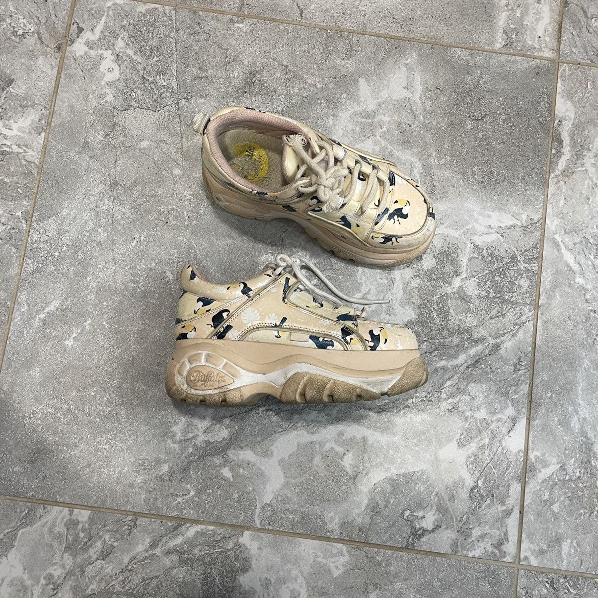 Buffalo London × Vintage Y2K Buffalo High Platform Chunky Boots Shoes sneakers rock Size US 9 / IT 39 - 1 Thumbnail