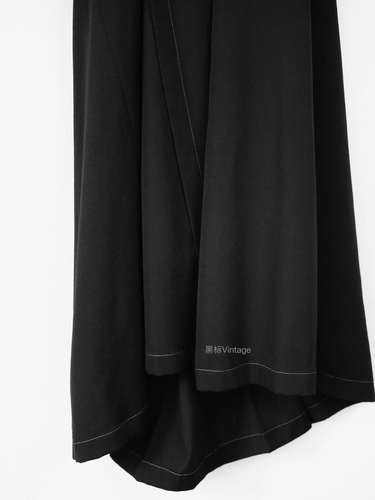 Yohji Yamamoto Yohji Yamamoto 21AW Wool Asym Pleat Pinafore Size S / US 4 / IT 40 - 3 Thumbnail