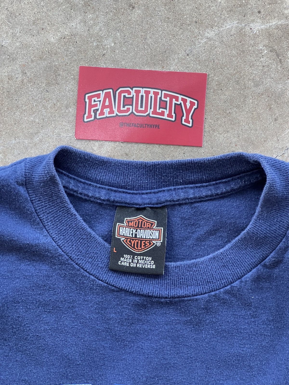 Harley Davidson Vintage Lightning Harley Davidson Las Vegas Eagle Tee Large Size US L / EU 52-54 / 3 - 3 Thumbnail