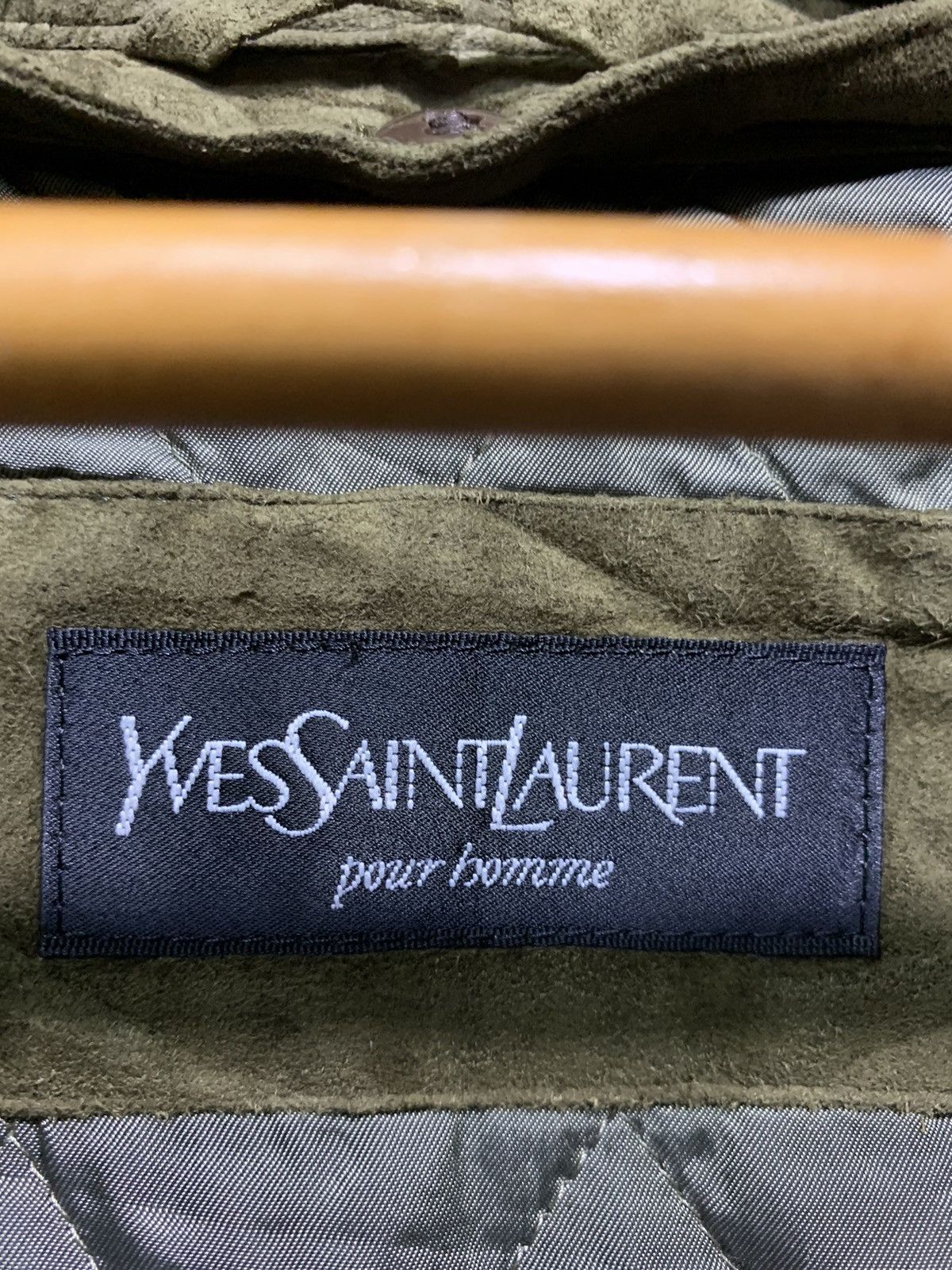 Yves Saint Laurent 🔥YSL POUR HOMME MOLESKIN DRAWSTRING JACKETS Size US M / EU 48-50 / 2 - 13 Thumbnail