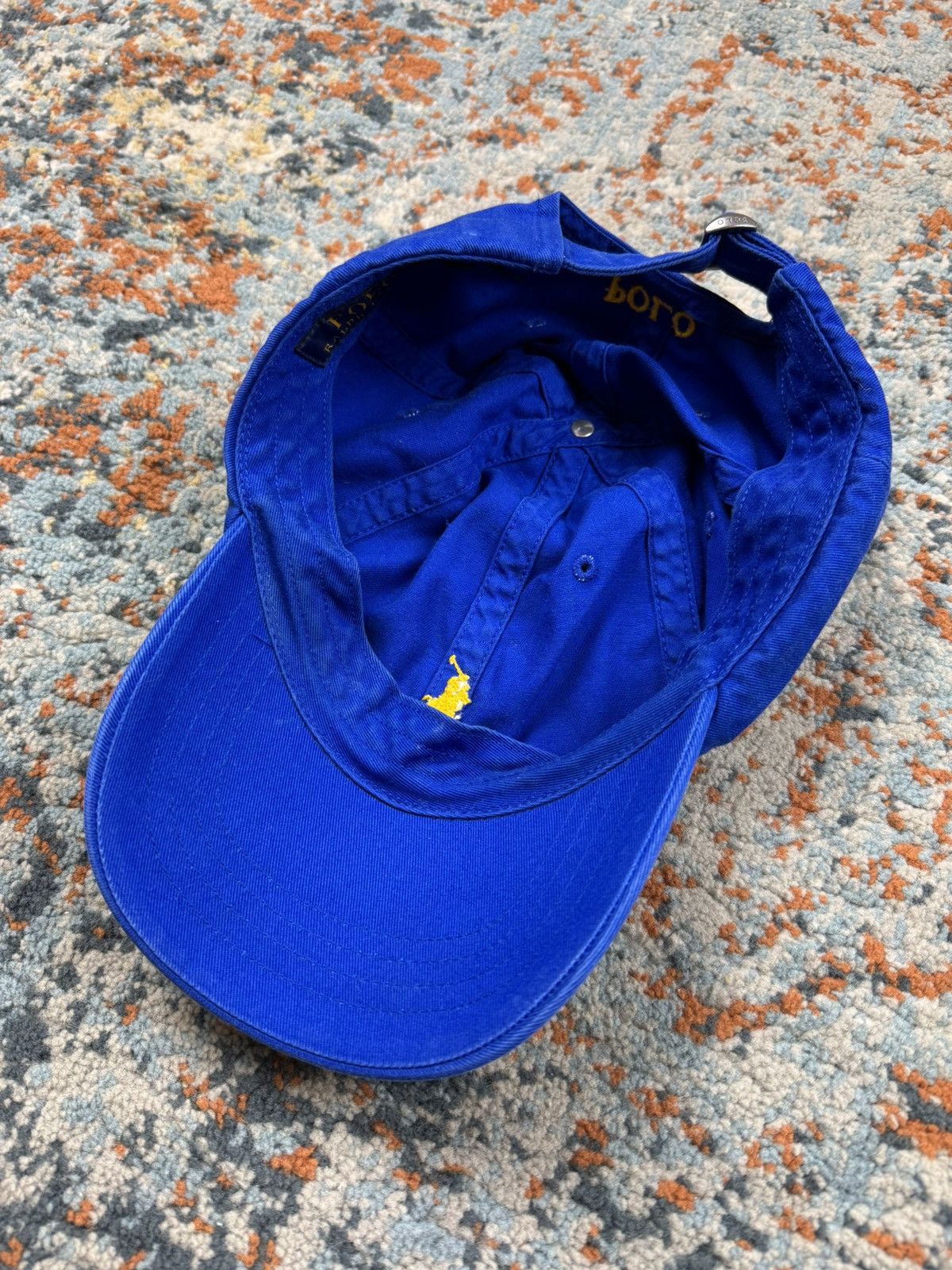 Polo Ralph Lauren × Vintage Vintage 90s Polo Ralph Lauren pony logo hat old money style Size ONE SIZE - 8 Thumbnail