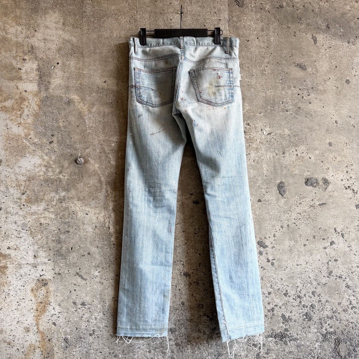 Dior Dior Homme SS10 ‘Wildcat” Blood Splatter Denim By KVA Size US 30 / EU 46 - 3 Thumbnail
