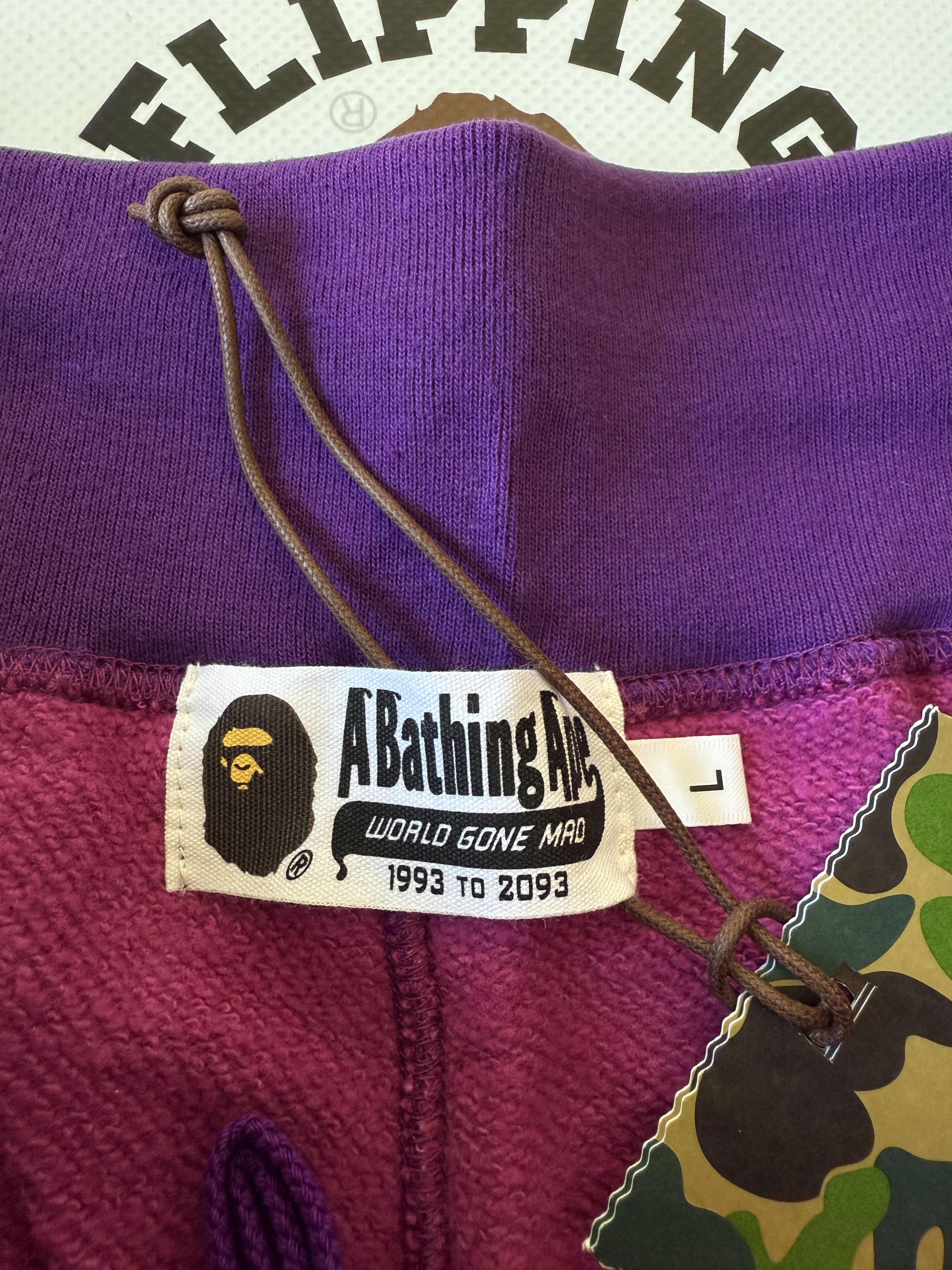 Bape BAPE COLOR CAMO SWEAT SHORTS Size US 34 / EU 50 - 7 Thumbnail
