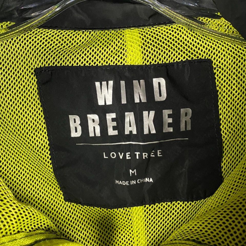 Other Love Tree Windbreaker Jacket Women's Medium 1/4 Zip M Size M / US 6-8 / IT 42-44 - 3 Thumbnail