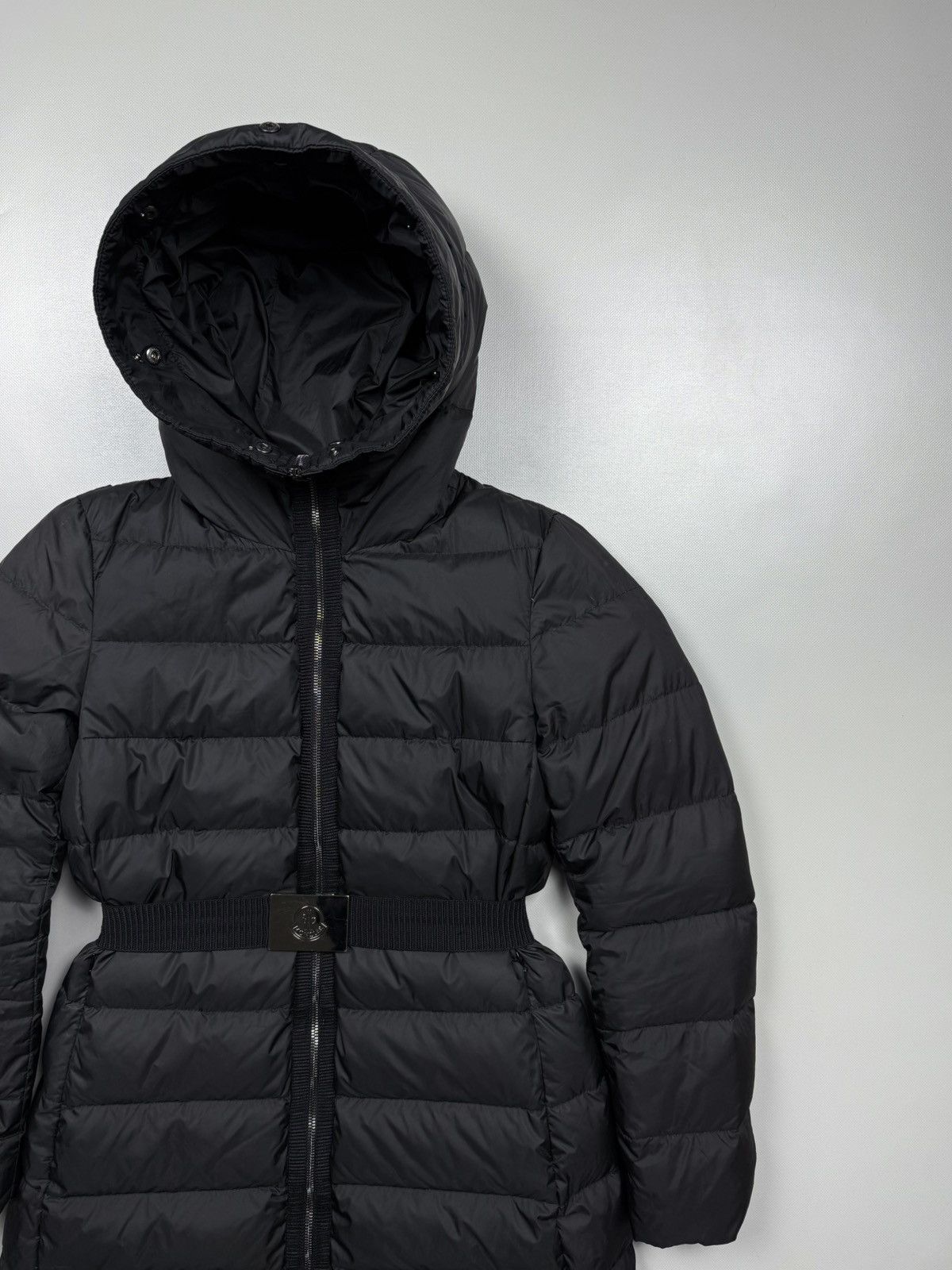 Moncler Moncler Fabrefox Women’s Long Down Belted Puffer Jacket Size XS / US 0-2 / IT 36-38 - 4 Thumbnail