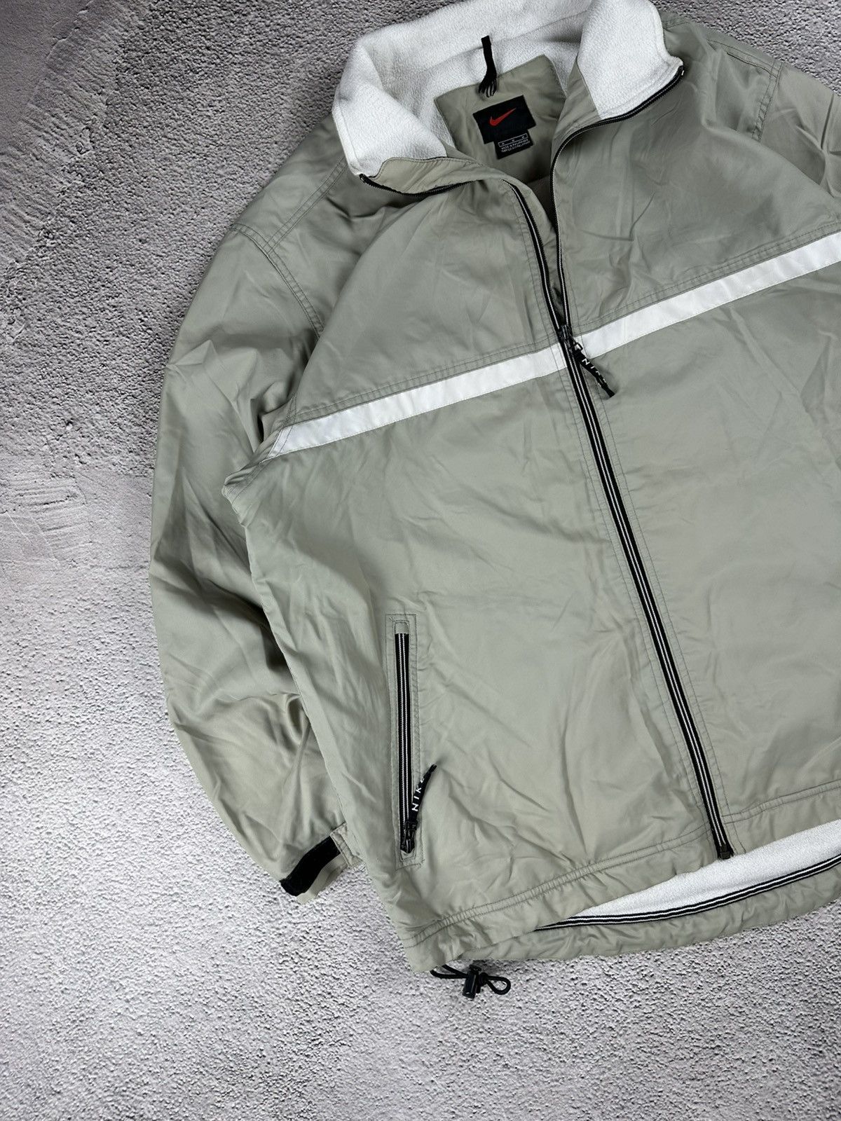 Nike VTG Retro Nike Fleece Lined Jacket Gorpcore Style Y2K Size US XL / EU 56 / 4 - 5 Thumbnail
