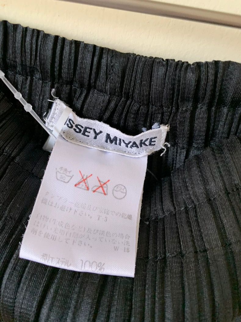 Issey Miyake Issey Miyake size:M Black mainline trousers Size 22" - 3 Thumbnail