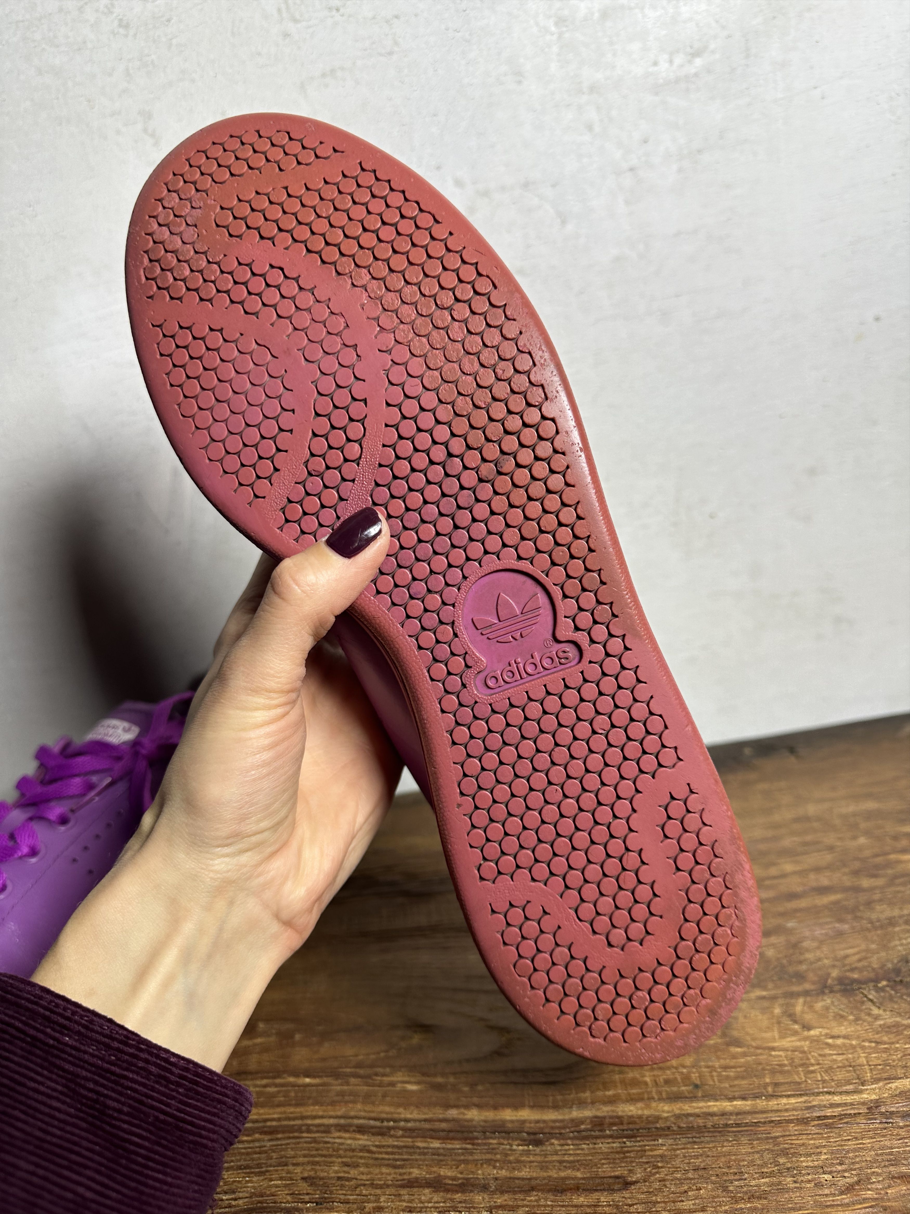 Adidas Raf Simons Stan Smith Flash Pink Size US 10.5 / EU 43-44 - 15 Thumbnail