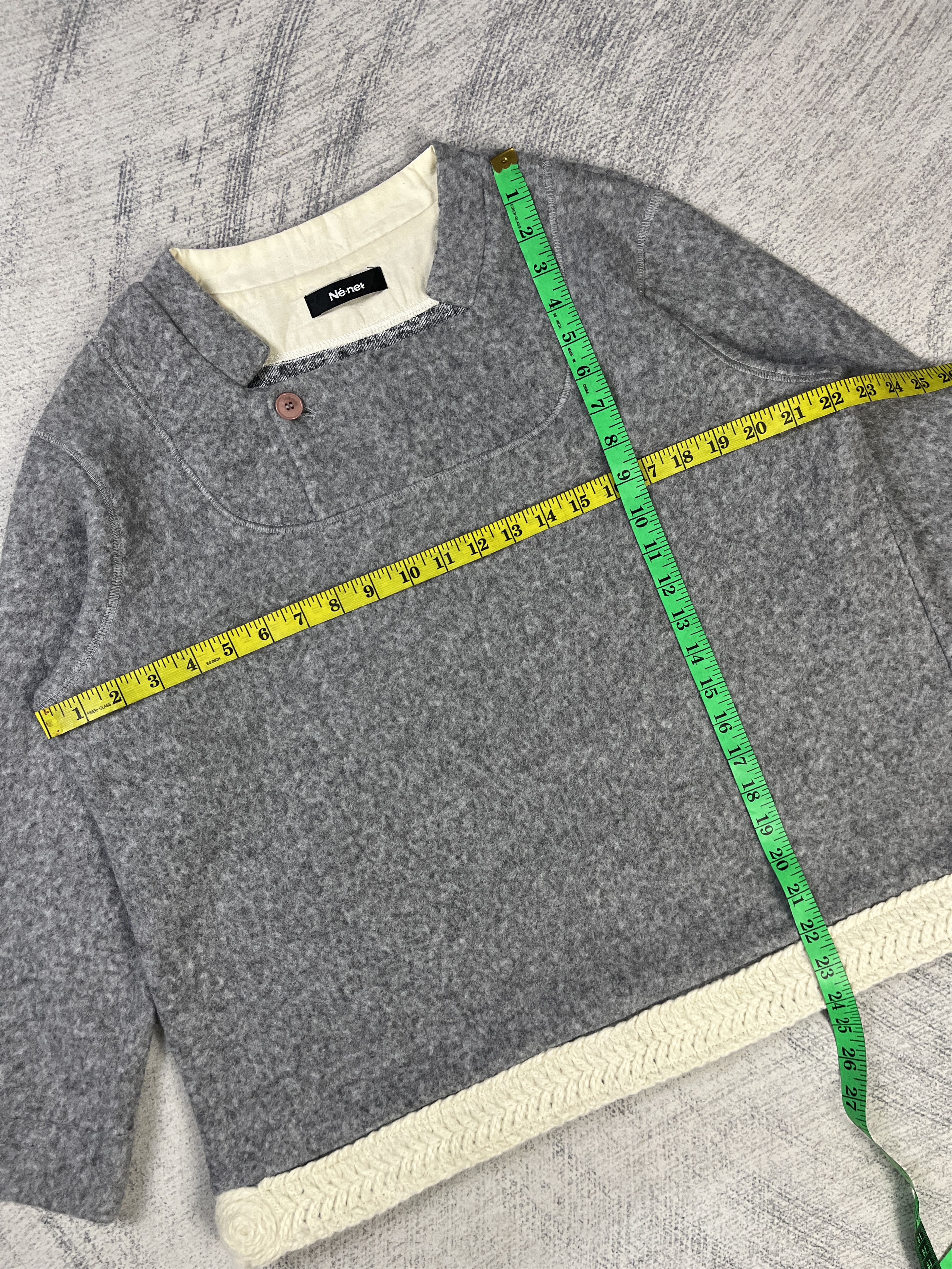 Ne-Net Ne-Net Grey Sweater Size XS / US 0-2 / IT 36-38 - 10 Thumbnail