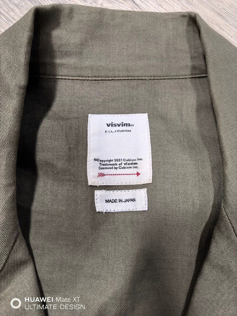 Visvim 20SS CORNET Hand Painted Military Style Two Pocket