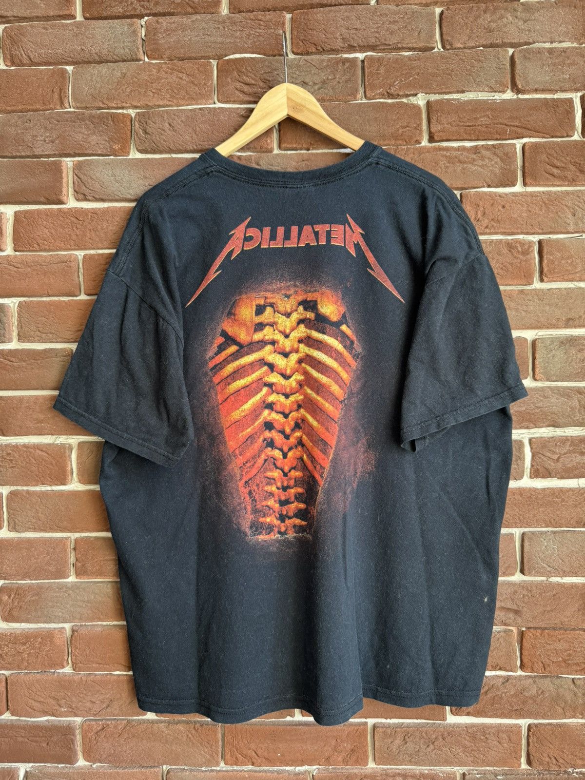 Band Tees METALLICA vintage 00s metal band tee rib skeleton graphic Size US XL / EU 56 / 4 - 2 Thumbnail