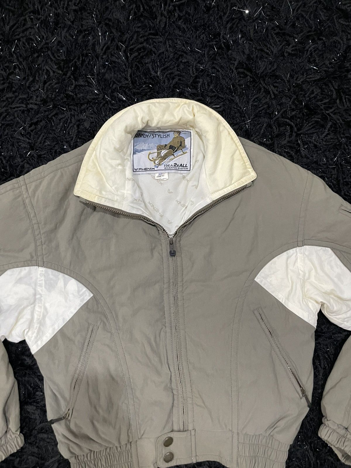 Phenix Vintage Phenix Dandy Stylish Wearing system bomber jacket L Size US L / EU 52-54 / 3 - 5 Thumbnail