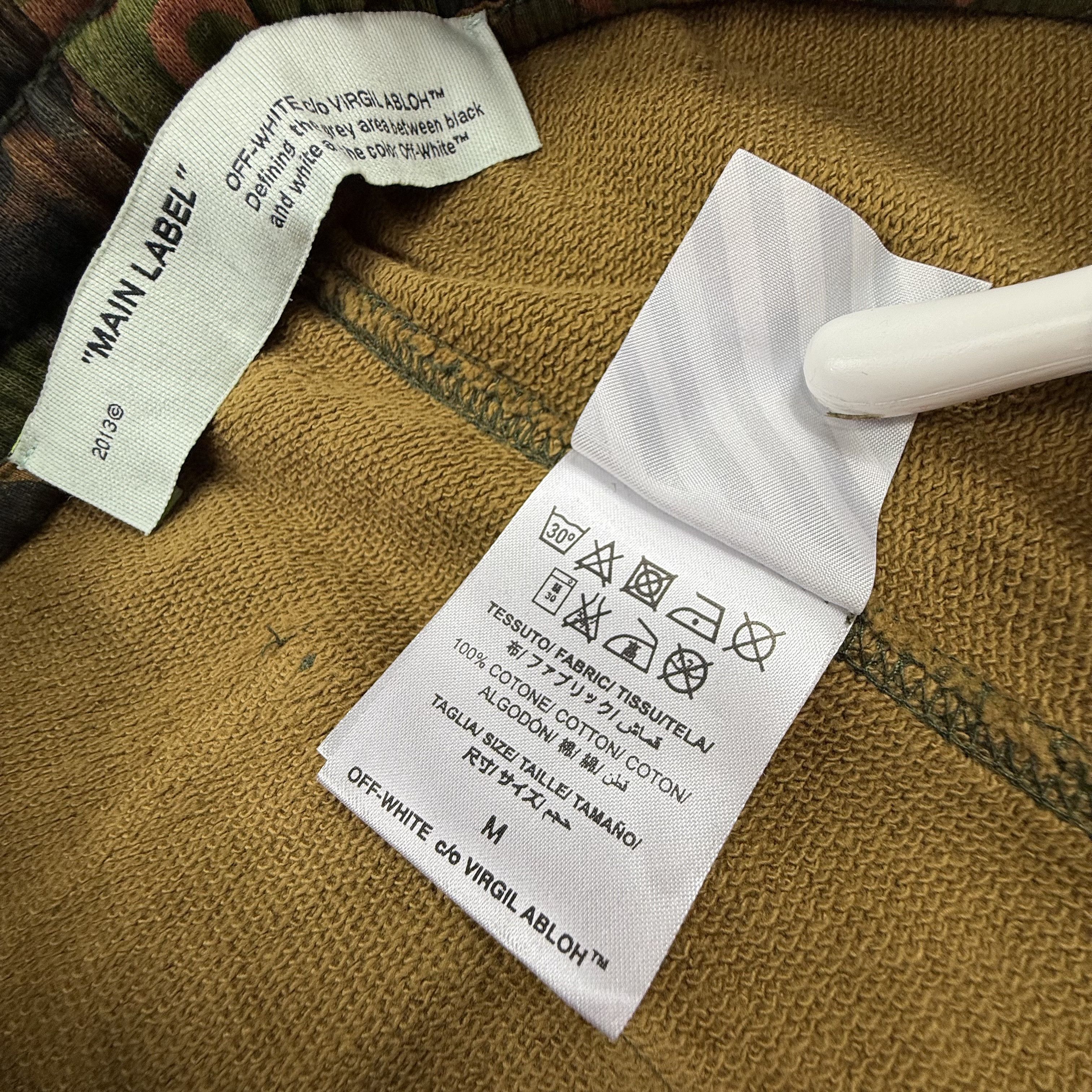 Off-White Off-White Virgil Abloh Camo Arrow Logo Sweatpants Size M Size US 32 / EU 48 - 5 Thumbnail