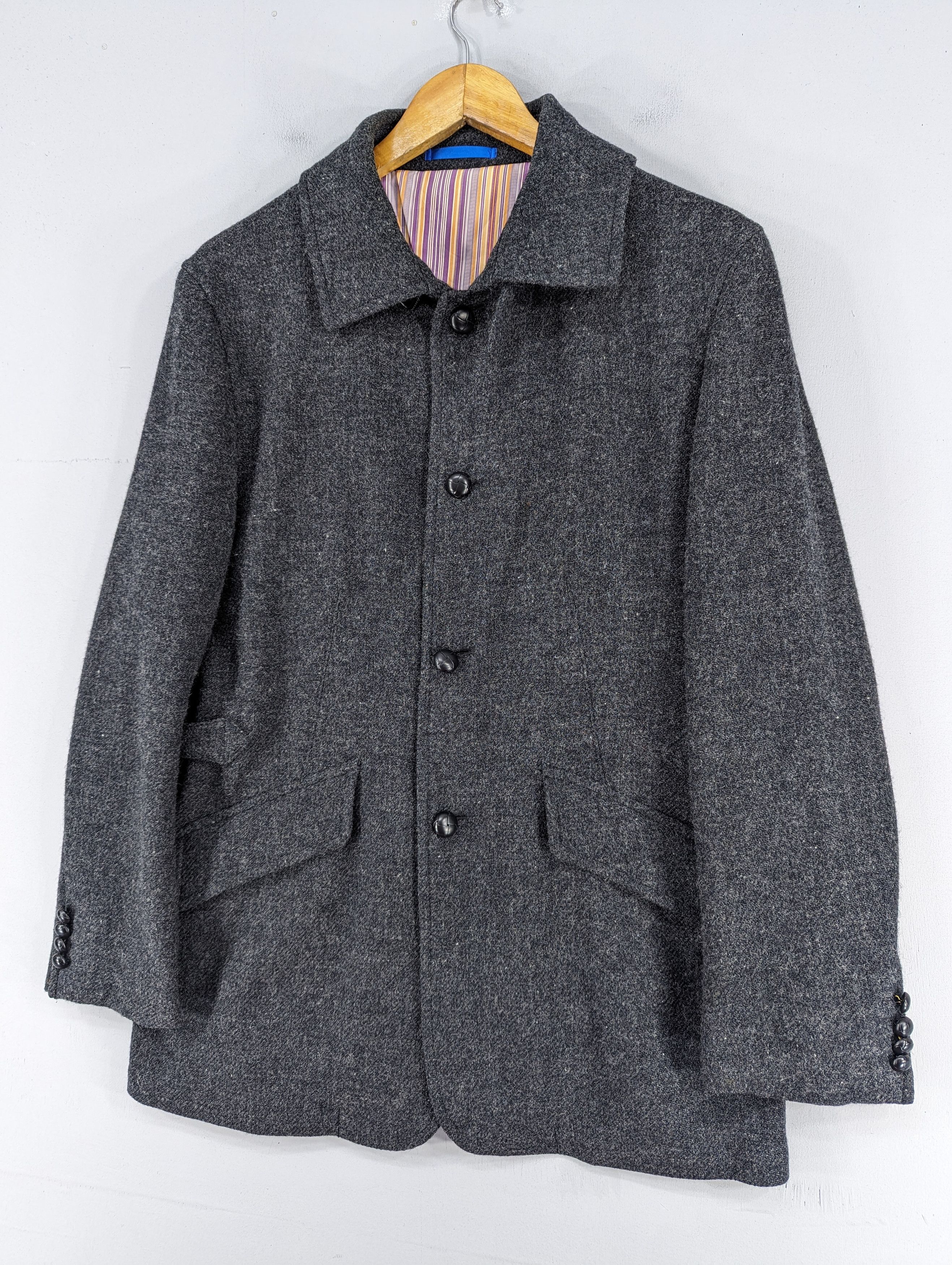 Paul Smith Paul Smith London Wool Coat Jacket Size L / US 10 / IT 46 - 2 Thumbnail