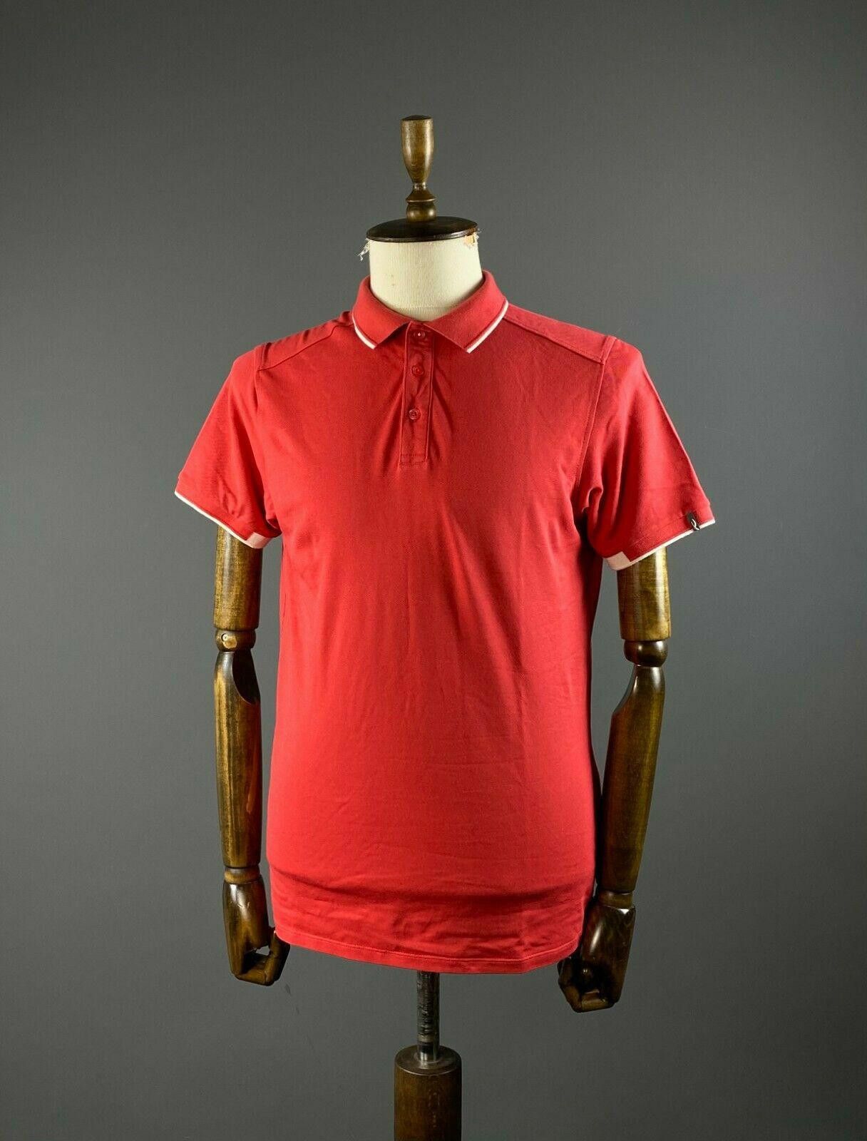 KJUS Men Kjus Red UPF 50+ Short Sleeve Polo Shirt Size S Size US S / EU 44-46 / 1 - 1 Thumbnail