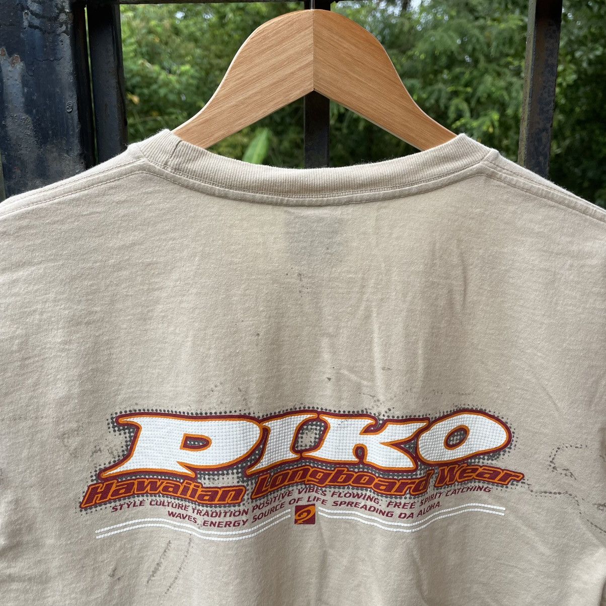 Vintage 🔥Vintage 90s Piko Hawaiian Longboard Surf Wear Tee Size US M / EU 48-50 / 2 - 2 Thumbnail