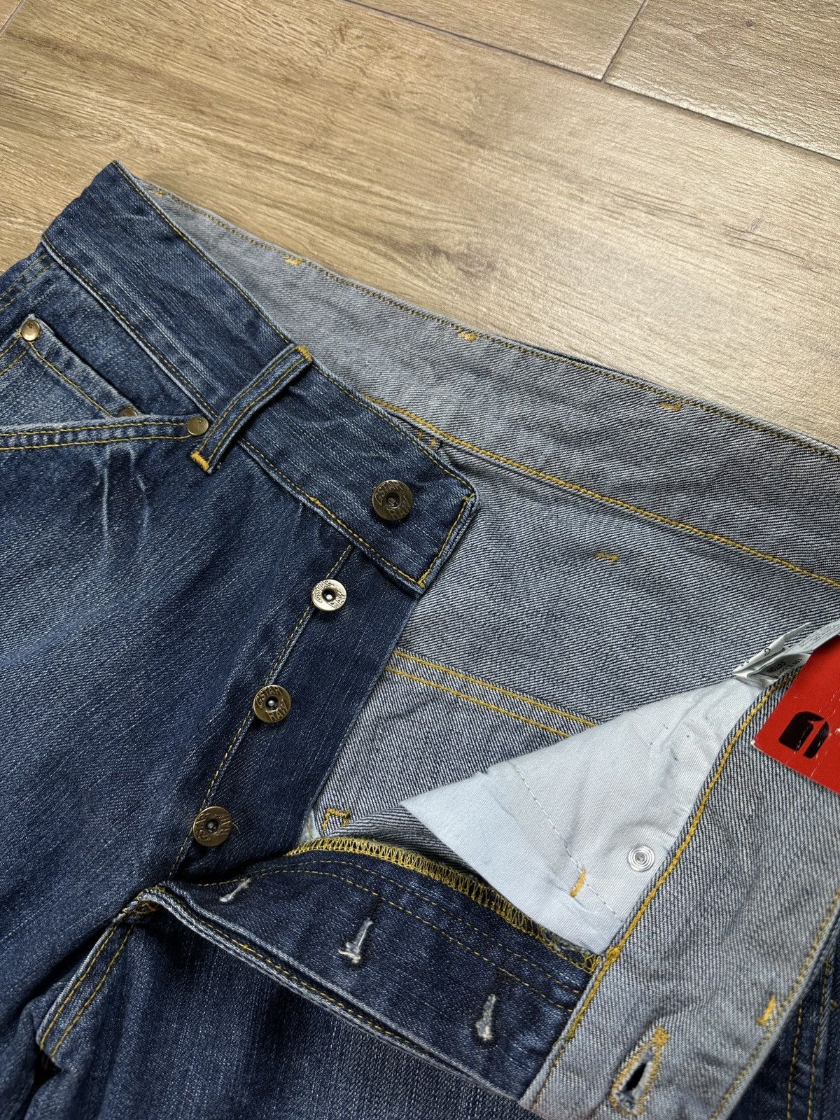 G-Star × Vintage NEW!!! G-Star Raw Ruger Straight Denim Blue Jeans 31x34 Size US 31 - 7 Thumbnail
