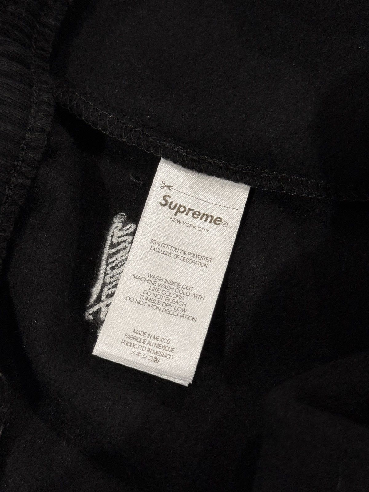 Supreme Supreme Script Script Sweatpants Black Size: L Size US 34 / EU 50 - 7 Thumbnail