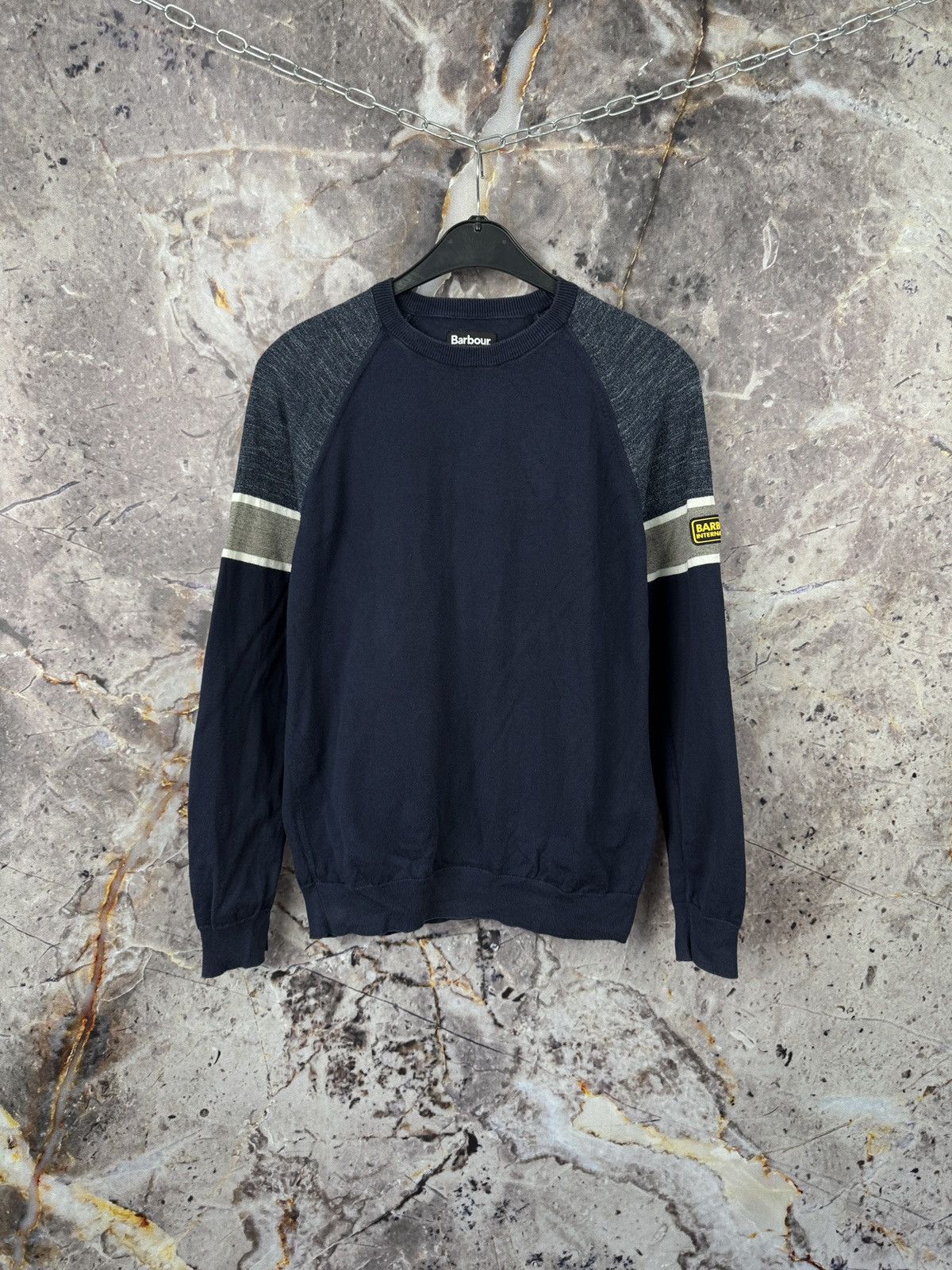 Barbour Mens Barbour International Pullover Sweatshirt Size L Size US L / EU 52-54 / 3 - 1 Thumbnail