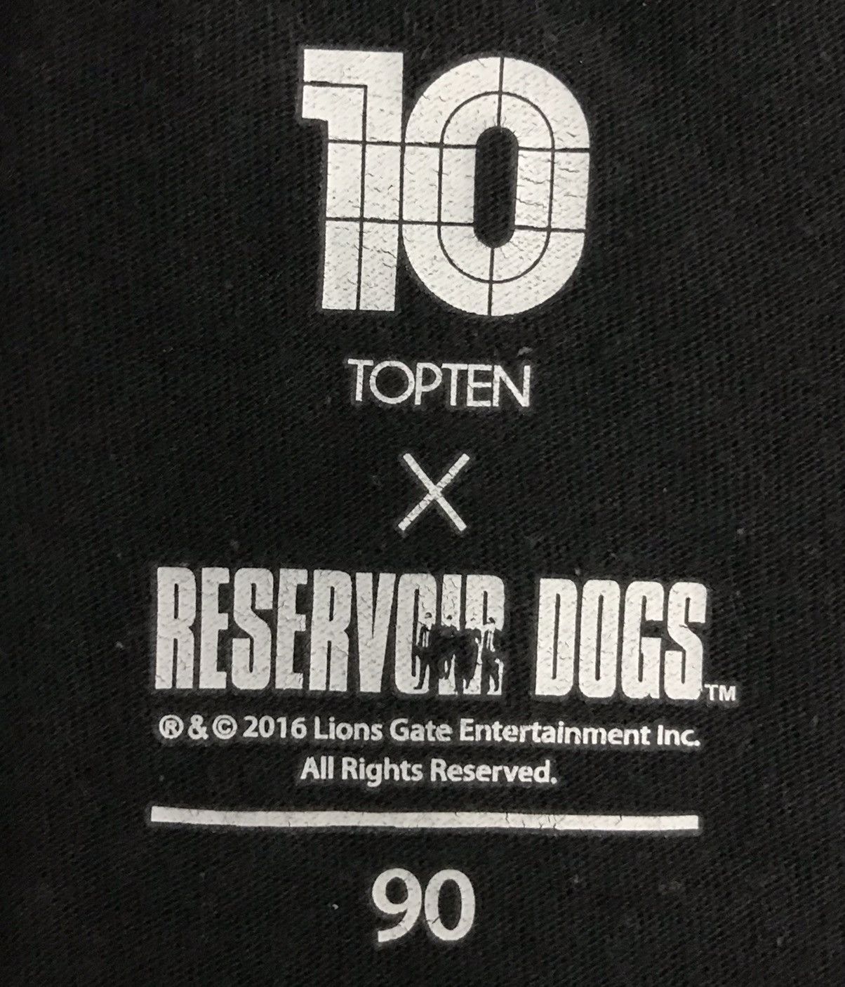 Vintage Vintage Topten X Reservoib Dogs Shirt Size US M / EU 48-50 / 2 - 6 Thumbnail