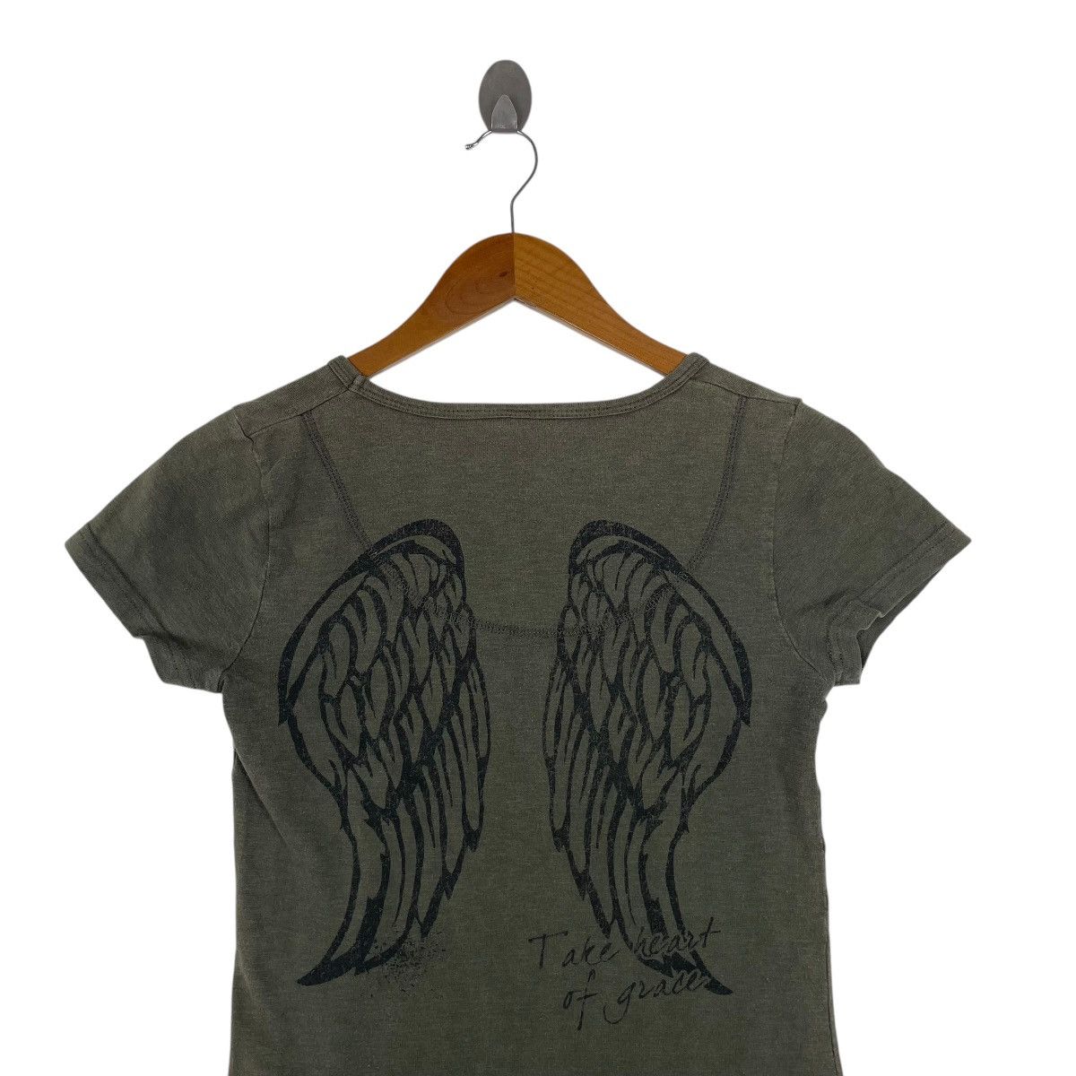 Vintage Virgirl Japan Skull Angel Tee Shirt Size L / US 10 / IT 46 - 5 Thumbnail