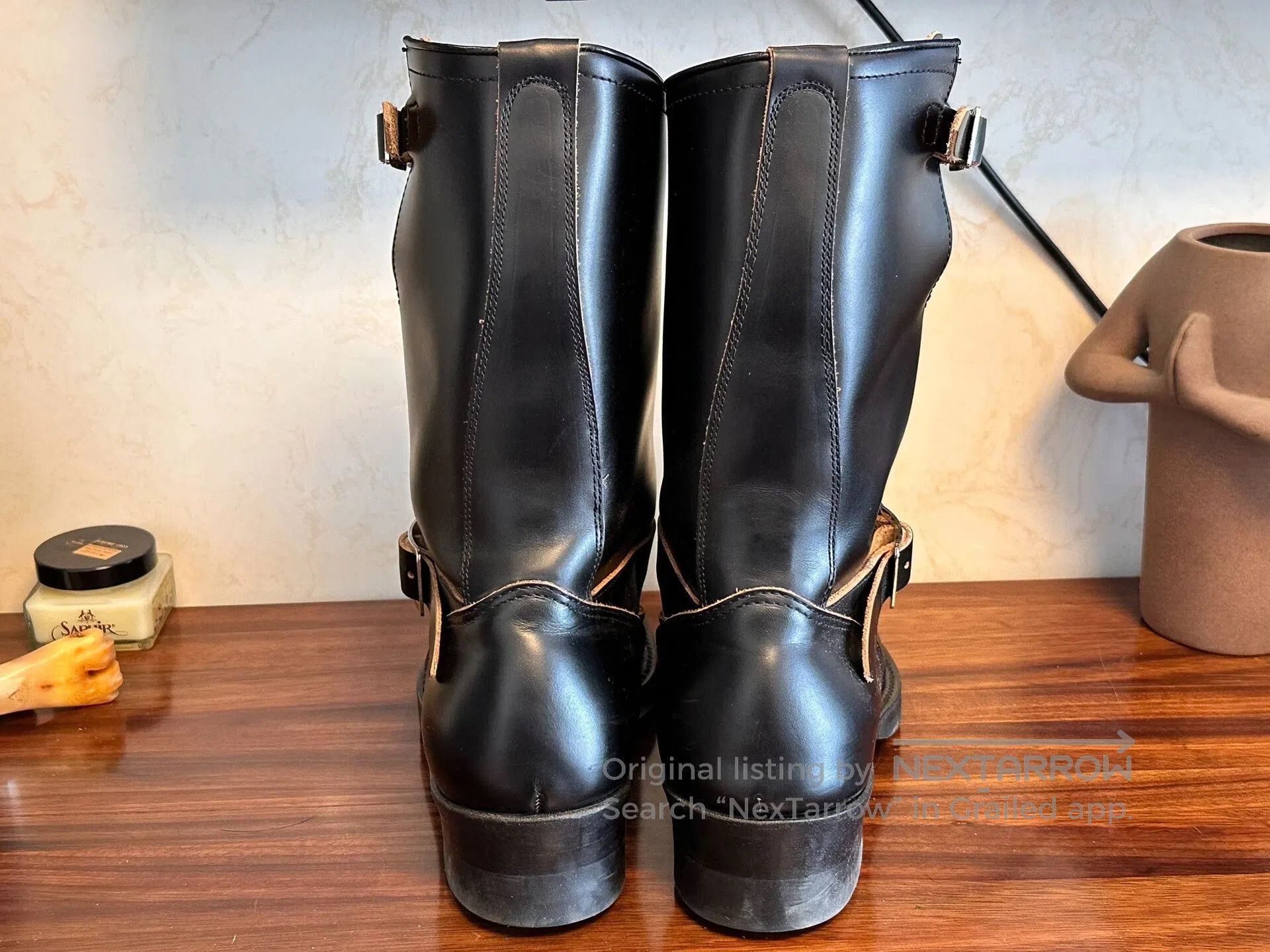 Simmons Bilt Attractions Biltbuck 269 Engineer Boots. Size US 8.5 / EU 41-42 - 6 Thumbnail