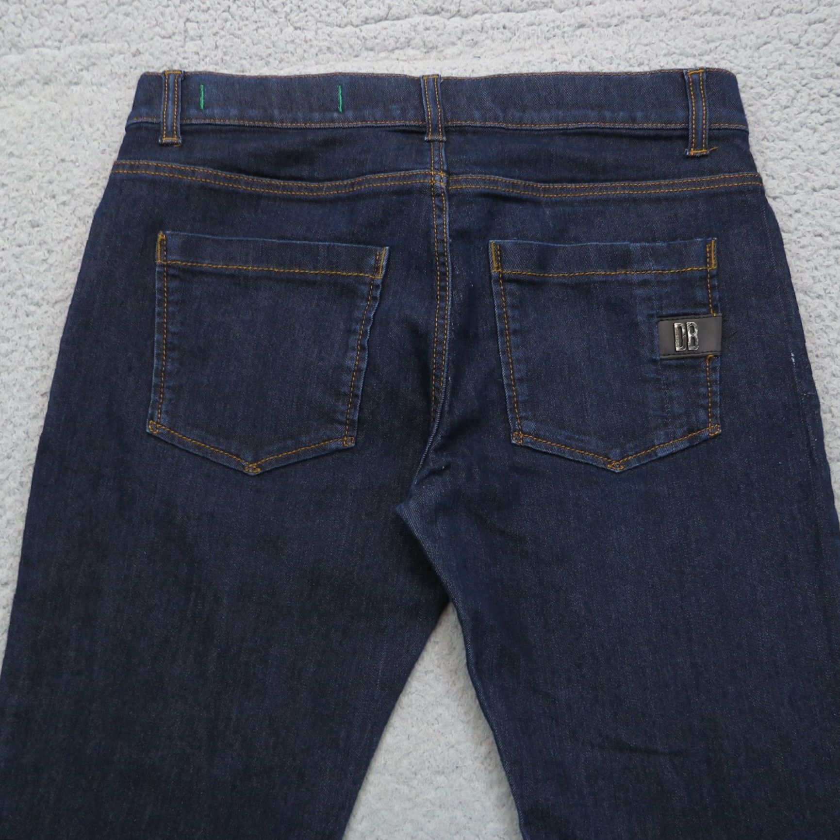 Vintage Dirk Bikkembergs Jeans Mens Slim Fit 30 Dark Wash Denim 5-Pocket 30x32 Casual Straight Jeans Size US 30 / EU 46 - 5 Thumbnail