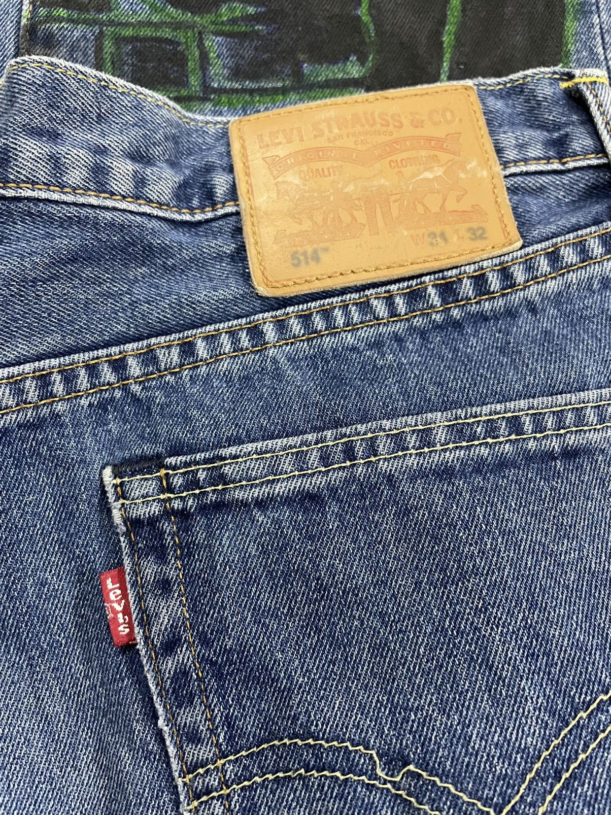 Handmade Vintage Custom Hand Made Matrix Custom Jeans Denim Size US 32 / EU 48 - 14 Thumbnail