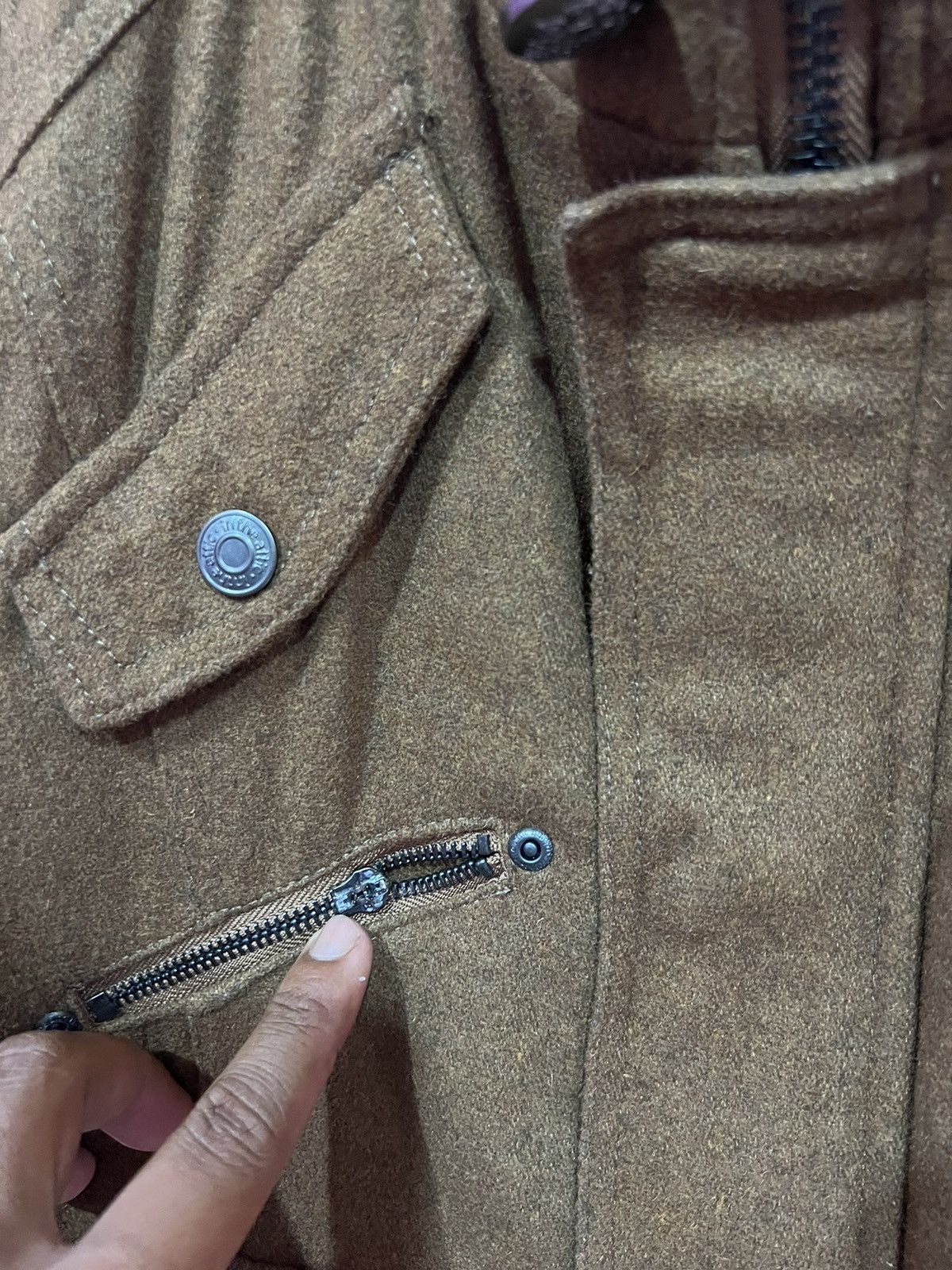 In The Attic 🔥 BONDAGE IN THE ATTIC WOOL JACKET - M Size US S / EU 44-46 / 1 - 5 Thumbnail