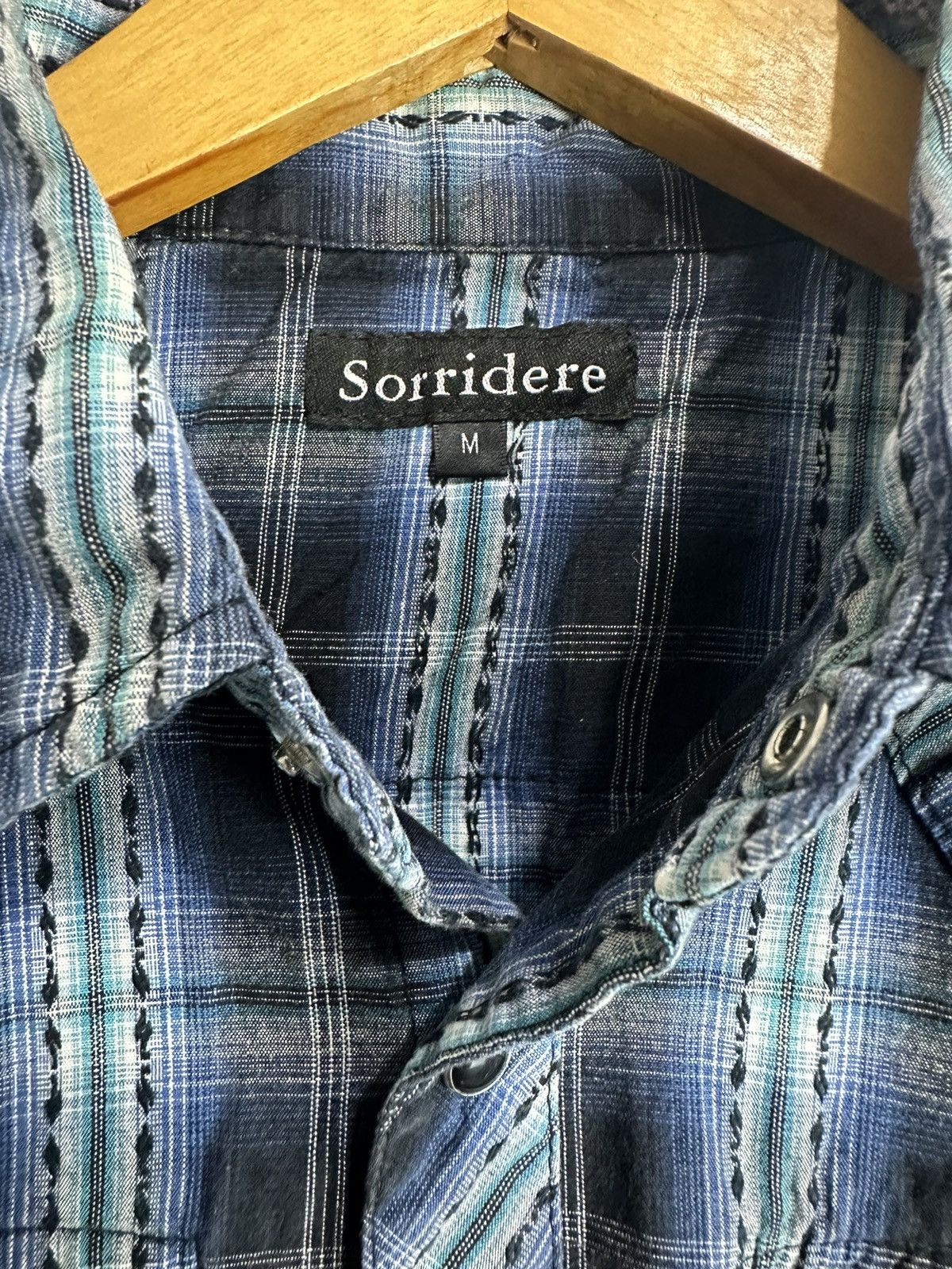 Hysteric Glamour SORRIDERE GOTHIC WESTERN SHIRT BUTTON IFSIXWASNINE LGB STYLE Size US M / EU 48-50 / 2 - 9 Thumbnail