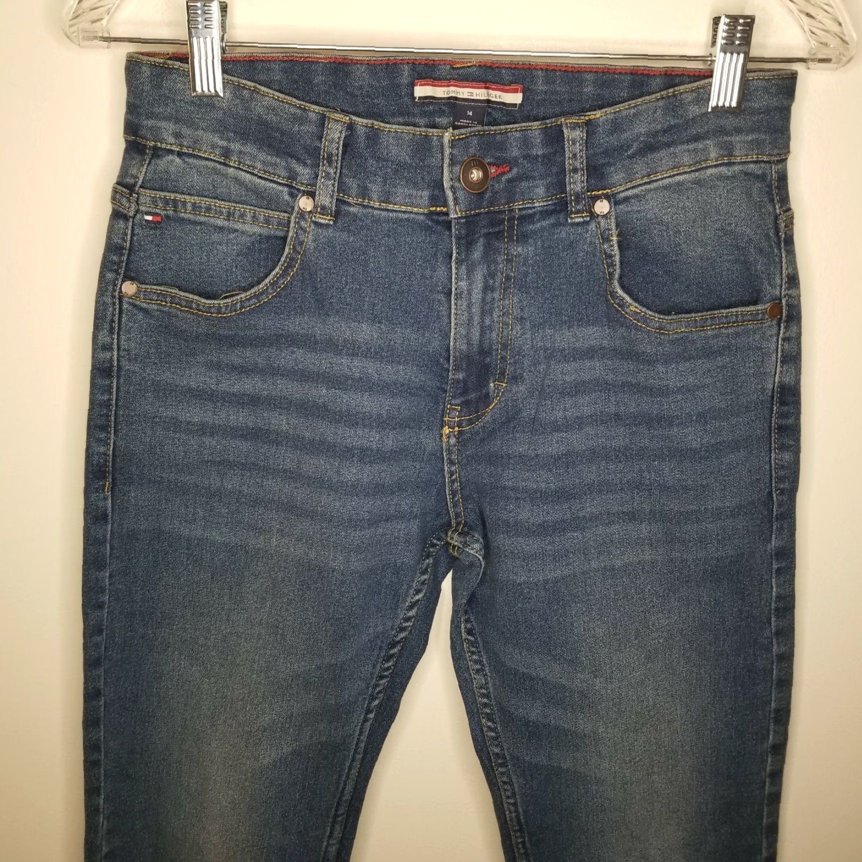 Tommy Hilfiger Tommy Hilfiger Jeans Women Skinny Size 14 Blue Womens Size 36" / US 14 / IT 50 - 2 Thumbnail