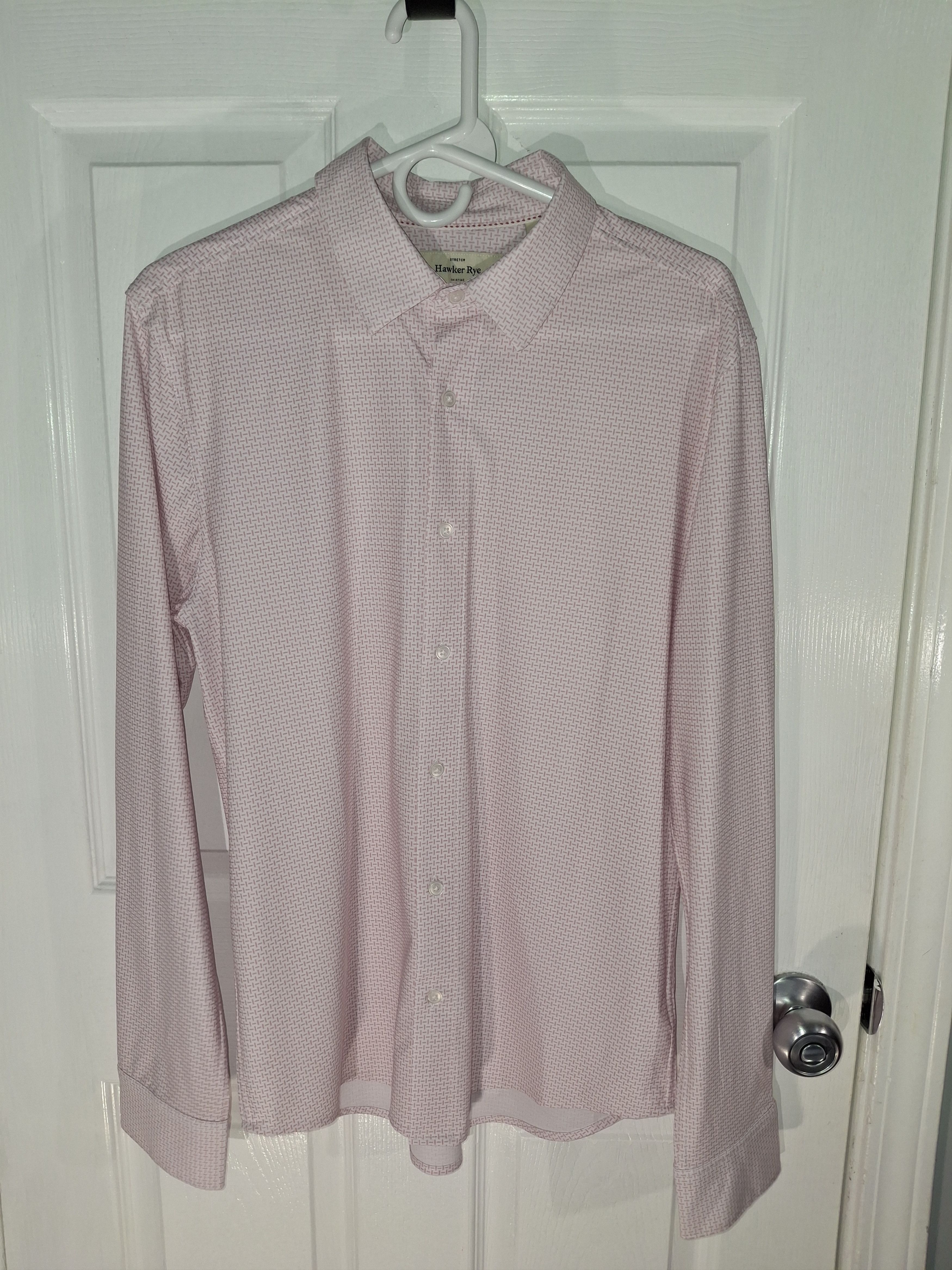 Other Hawker Rye Premium Quality Stretch Dress Shirt M Size US M / EU 48-50 / 2 - 1 Thumbnail