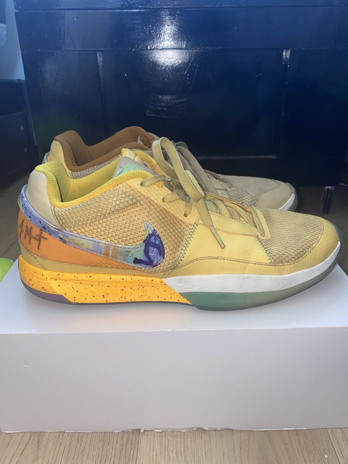 Nike Nike Ja 1 EYBL ‘Peach Jam’ Size US 12 / EU 45 - 1 Thumbnail