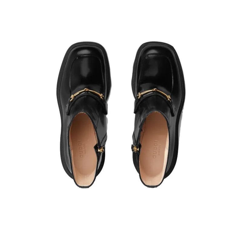 Gucci o1s1wg110125 Boots With Horsebit in Black Size US 10 / IT 40 - 3 Thumbnail