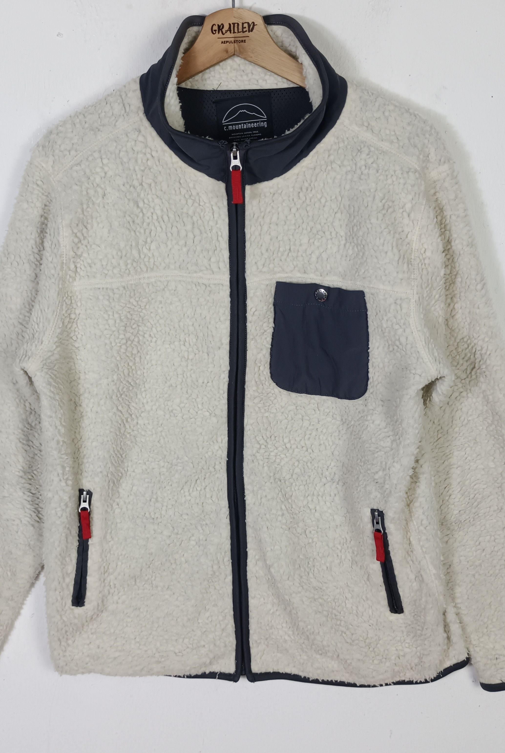 Japanese Brand Cone C.Mountaineering Sherpa Jacket Size US L / EU 52-54 / 3 - 3 Thumbnail