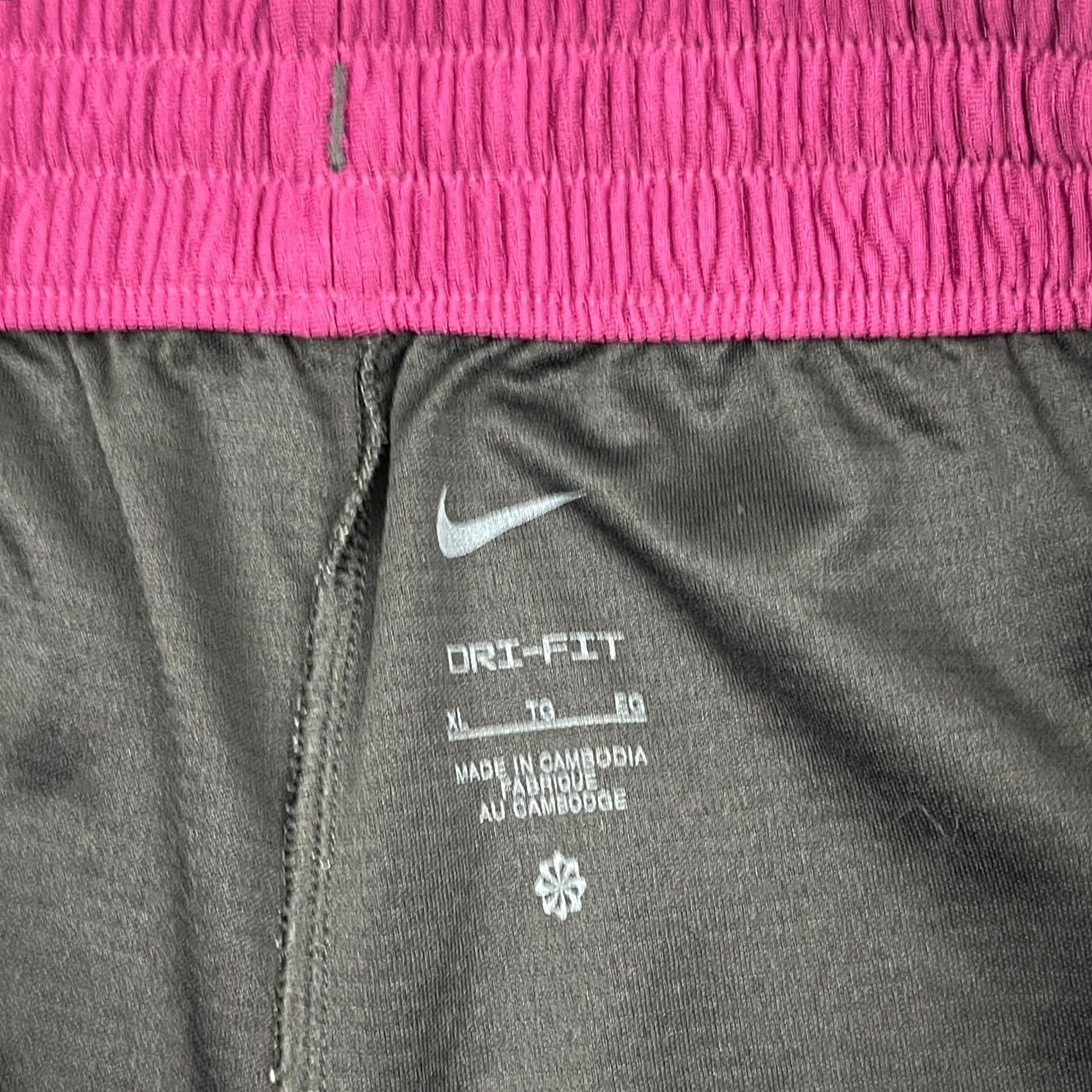 Nike Nike Dri-FIT DNA Basketball Shorts Mens XL 7" Black Pink Active Training Gym Size US 36 / EU 52 - 4 Thumbnail