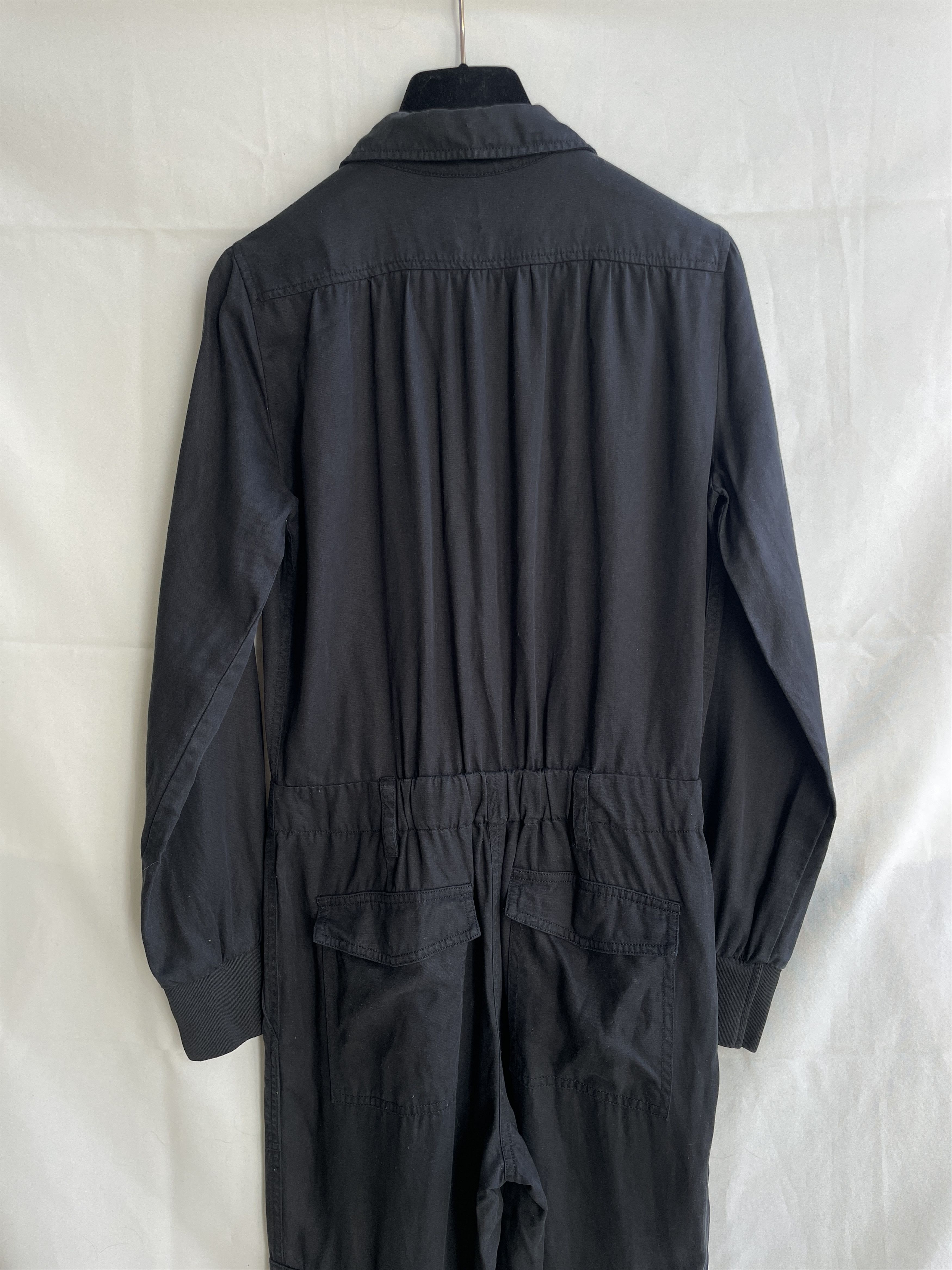 ME+EM Me+Em Lyocell Linen Black Jumpsuit Size UK 6 Size 26" / US 2 / IT 38 - 5 Thumbnail