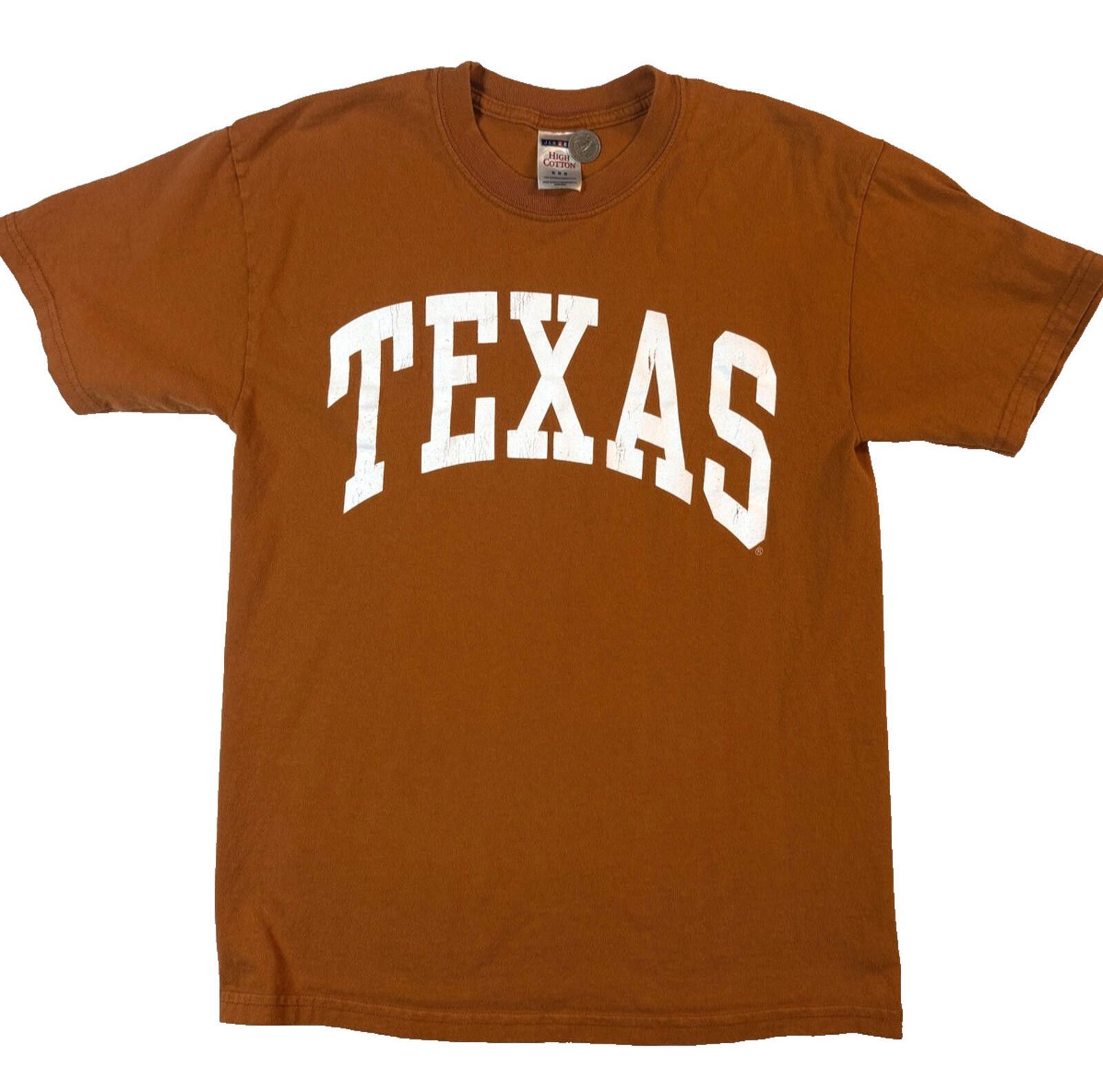 Jerzees Vintage Texas Longhorns TShirt Size M Jerzees Y2K Tag Size US M / EU 48-50 / 2 - 1 Thumbnail