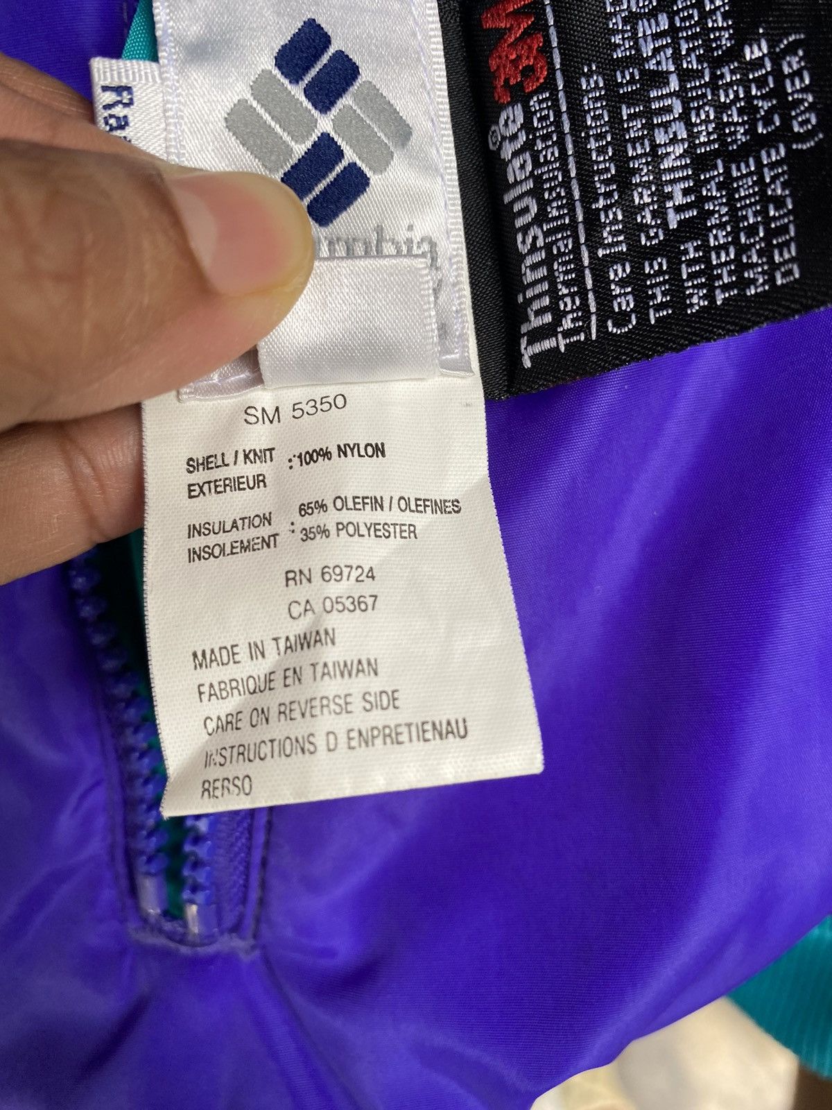 Columbia Columbia vintage nylon bomber jacket Size US M / EU 48-50 / 2 - 13 Thumbnail
