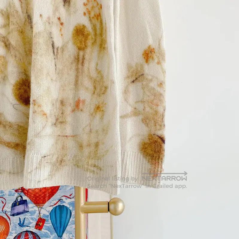 Dior Dior White Cashmere Long Sleeve Sweater . Size S / US 4 / IT 40 - 4 Thumbnail