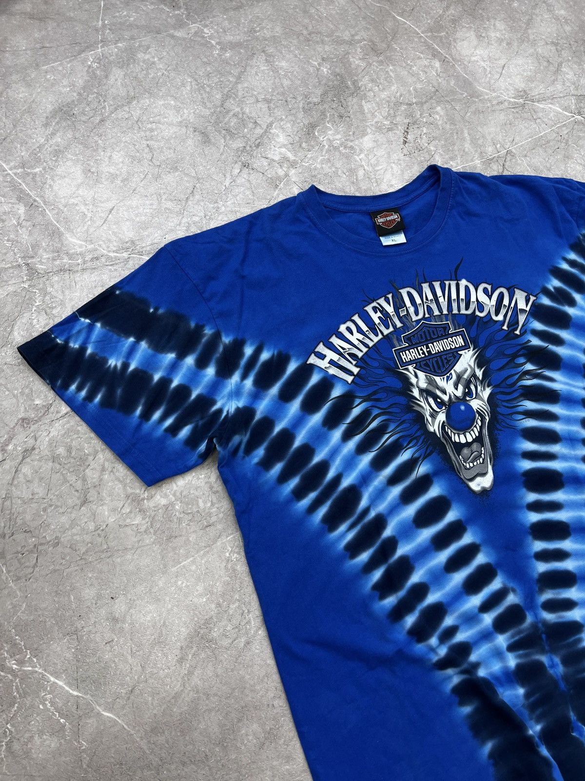 Harley Davidson 90s FLAME HARLEY DAVIDSON HYPE RARE 00s t shirt Size US XL / EU 56 / 4 - 2 Thumbnail