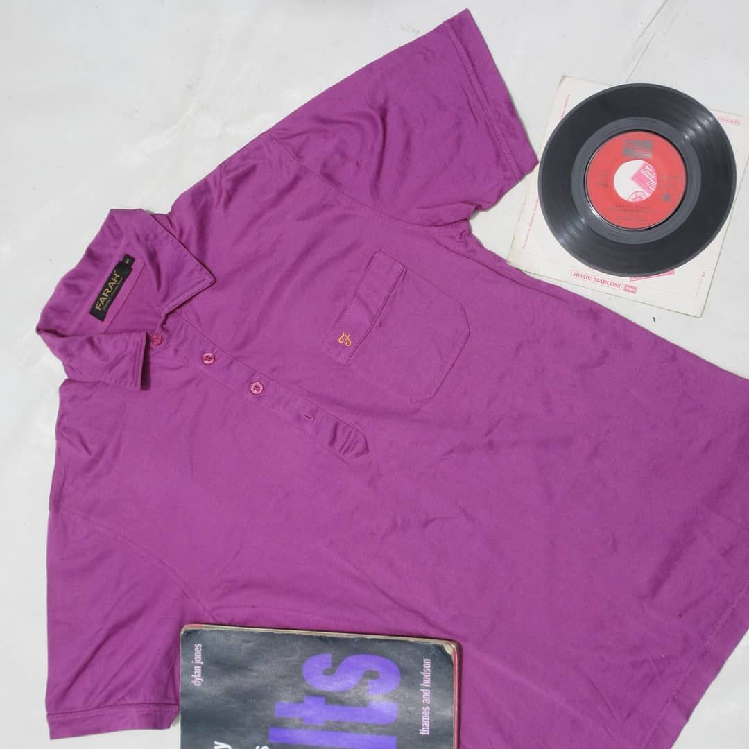 Farah Farah polo shirt Slacks And Leisure Wear Red Dragon Velvet Size US M / EU 48-50 / 2 - 3 Thumbnail